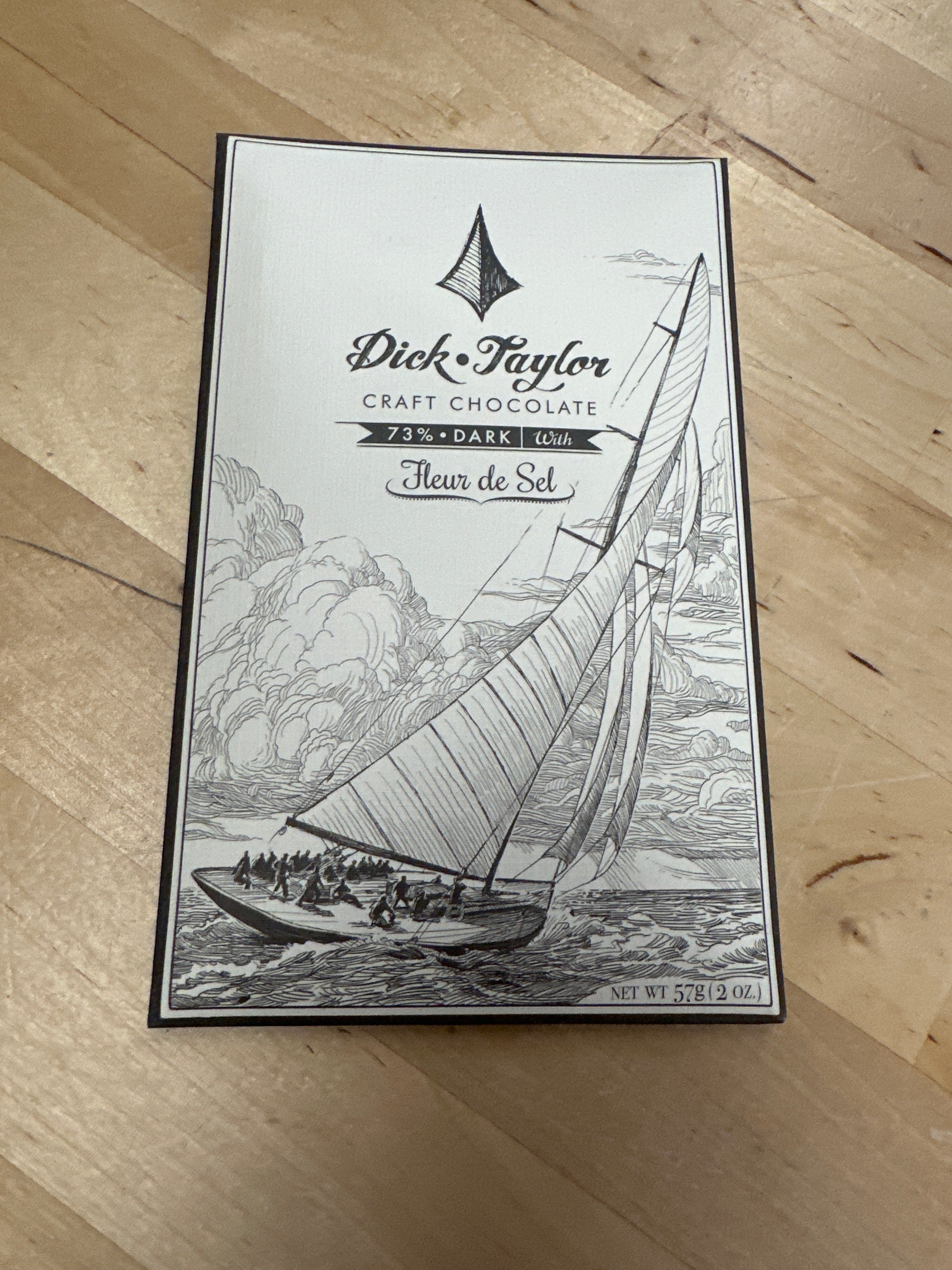 Dick Taylor, Fleur-De-Sel Dark Chocolate