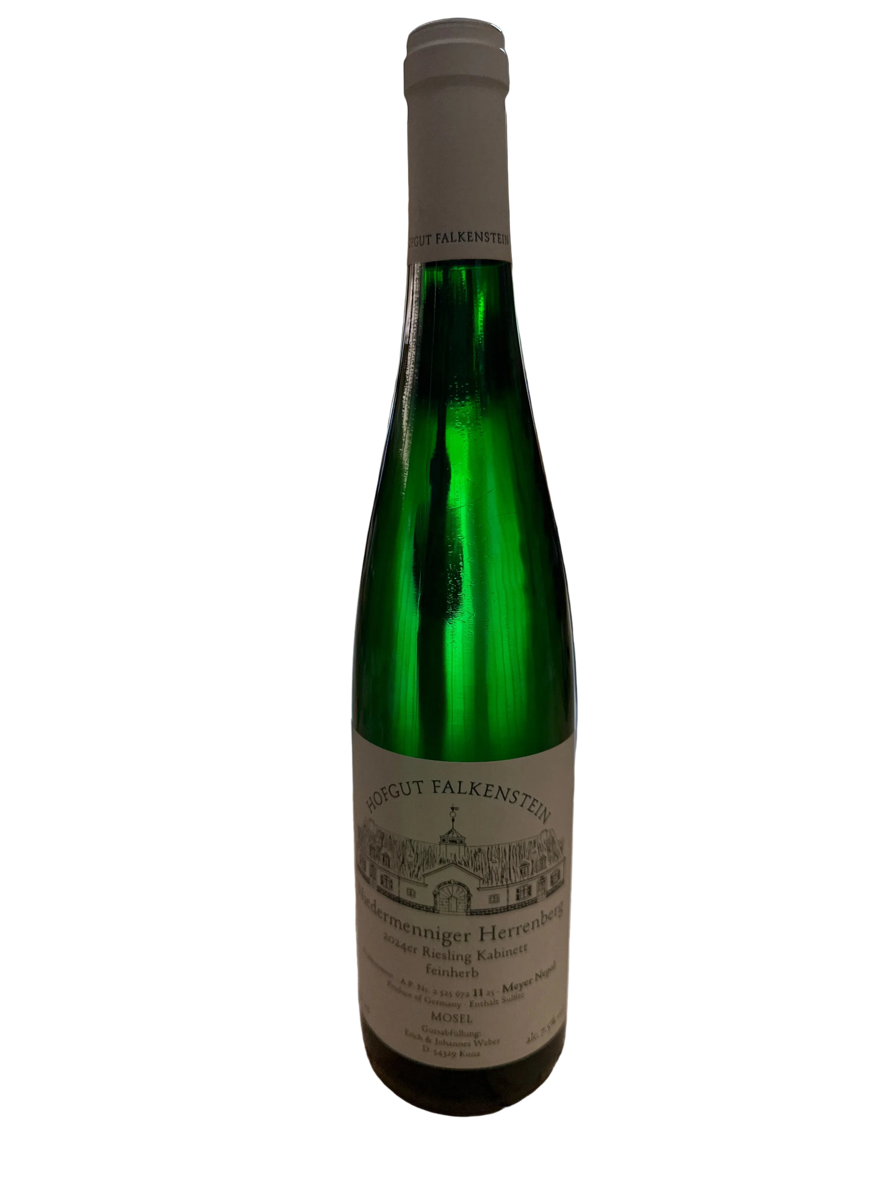 Hofgut Falkenstein, Meyer Nepal AP11, Niedermennig Herrenberg Kabinett Feinherb, Mosel 2024