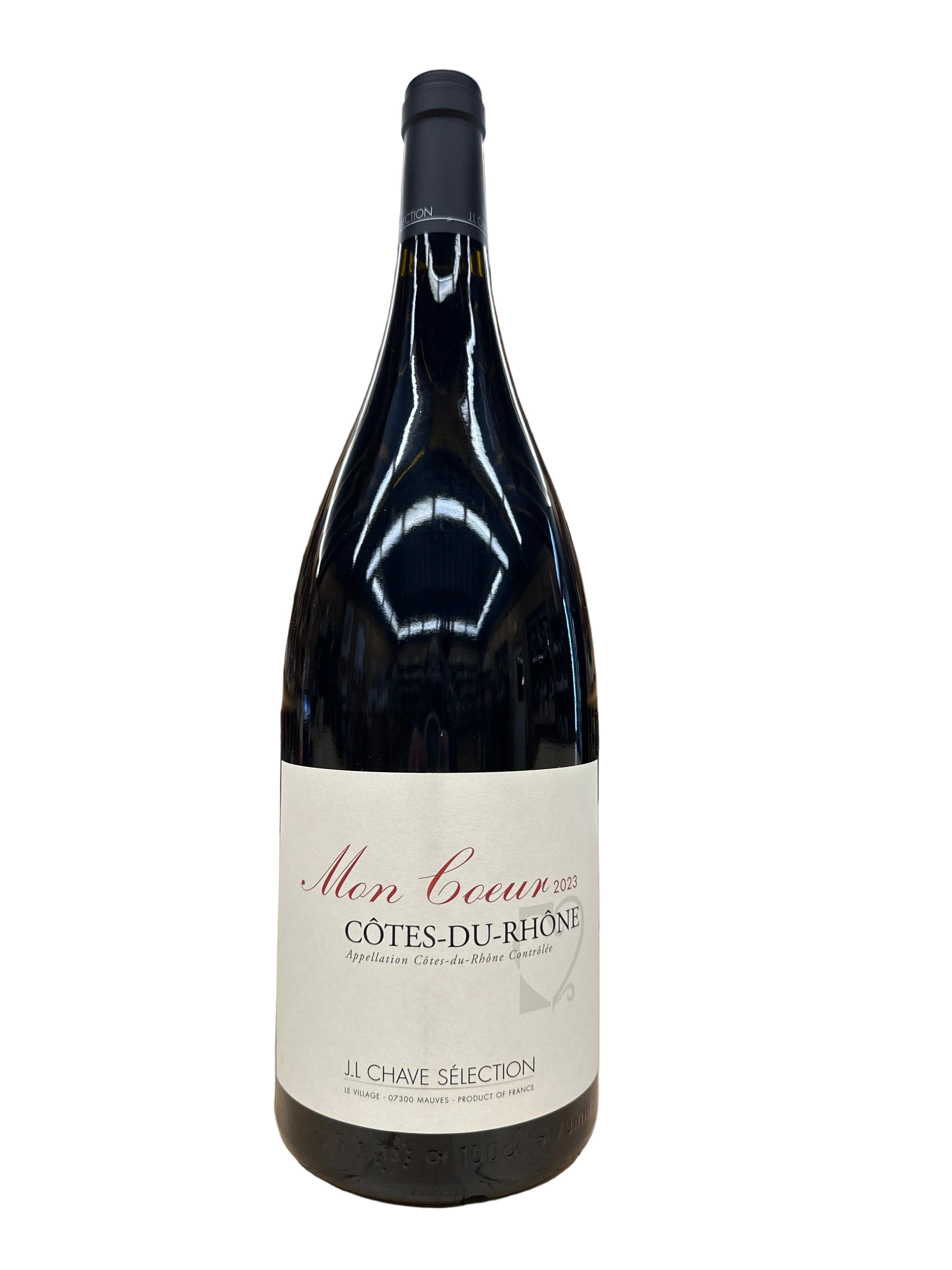 Jean-Louis Chave, Mon Coeur, Cotes du Rhone 2023 1.5L
