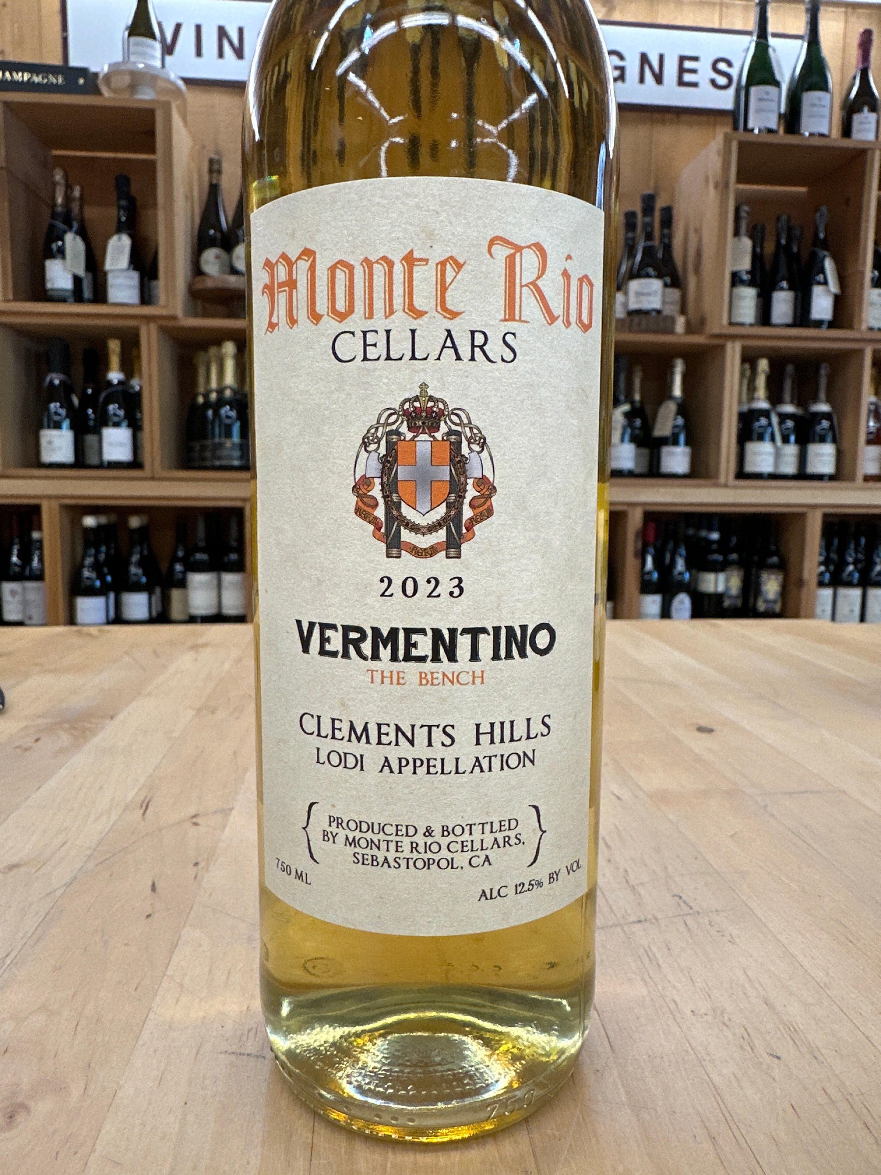 Monte Rio, Vermentino, The Bench, Lodi