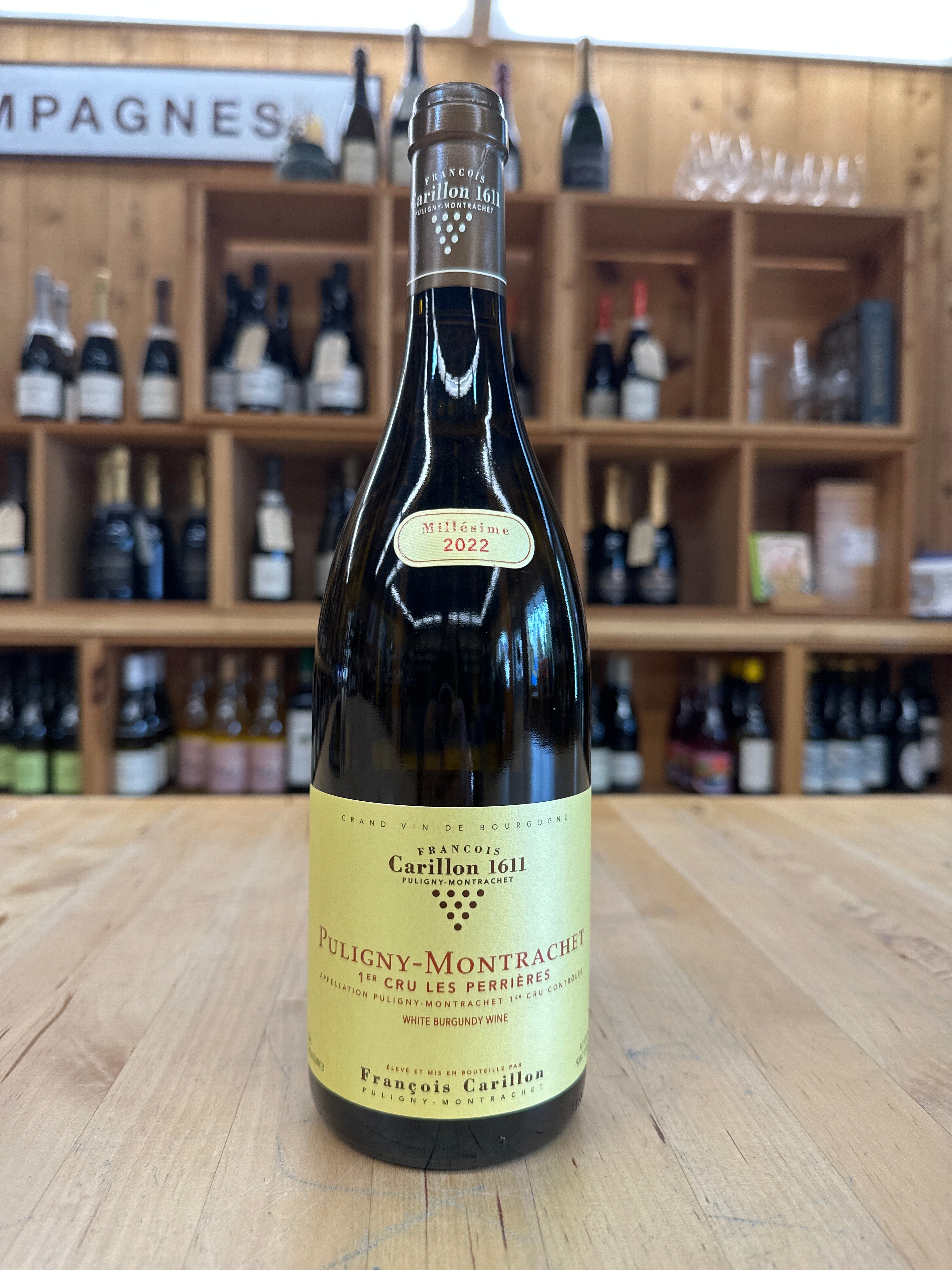 Domaine Francois Carillon, Puligny-Montrachet 1er Cru, "Perrieres" Burgundy 2022
