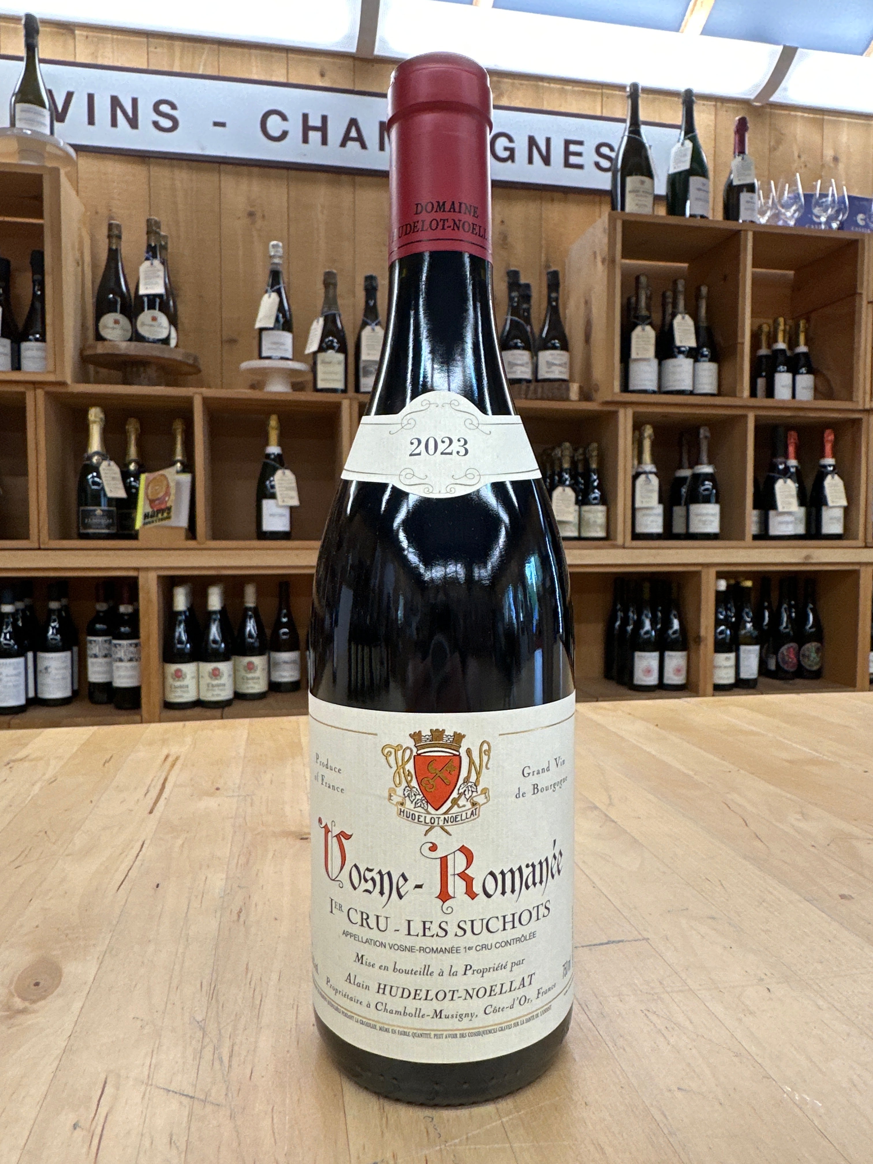 Domaine Hudelot-Noellat, Vosne-Romanee Premier Cru Suchots, Burgundy, 2023
