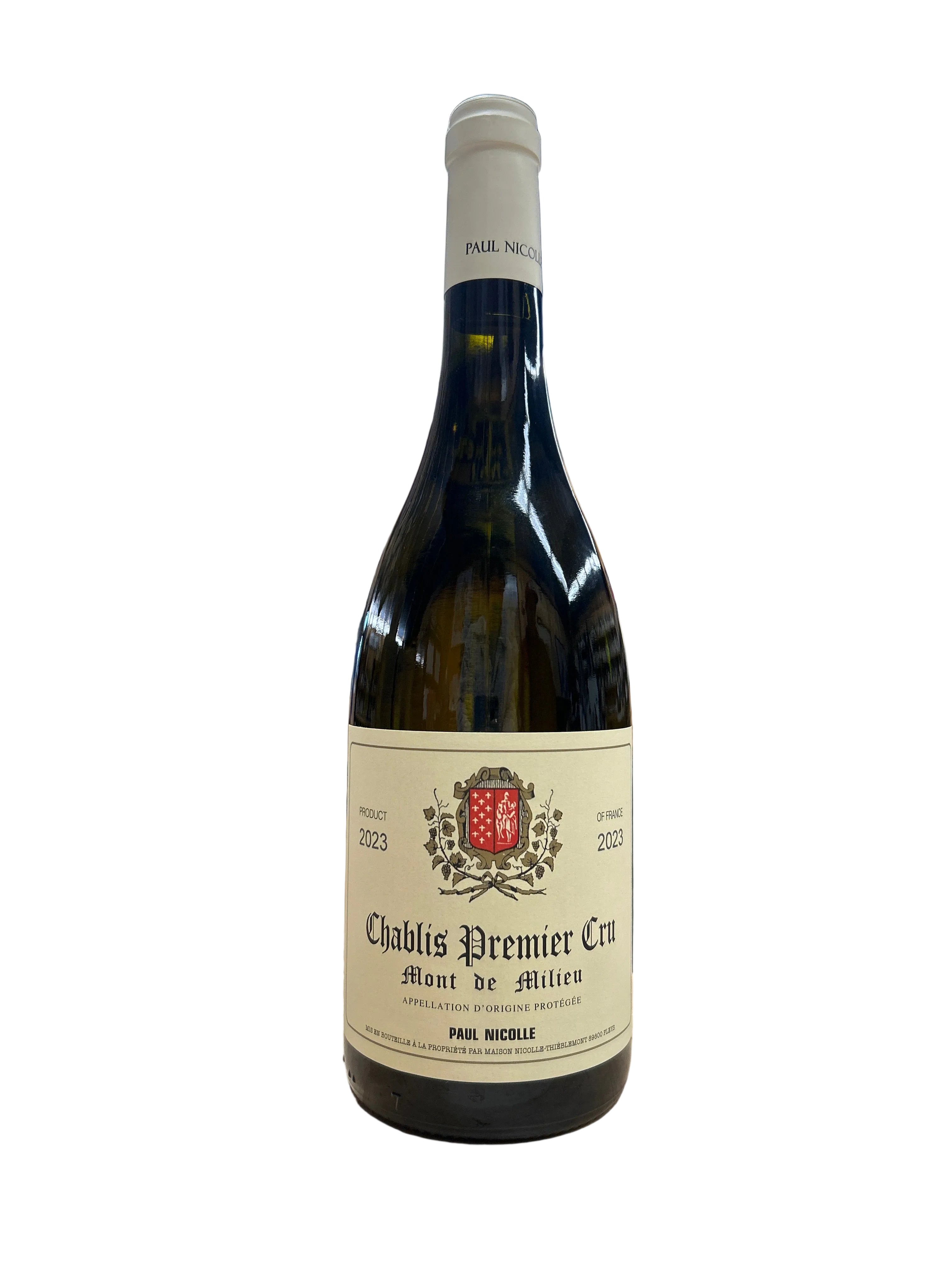 Paul Nicolle Chablis 1er Cru, Mont de Milieu 2023