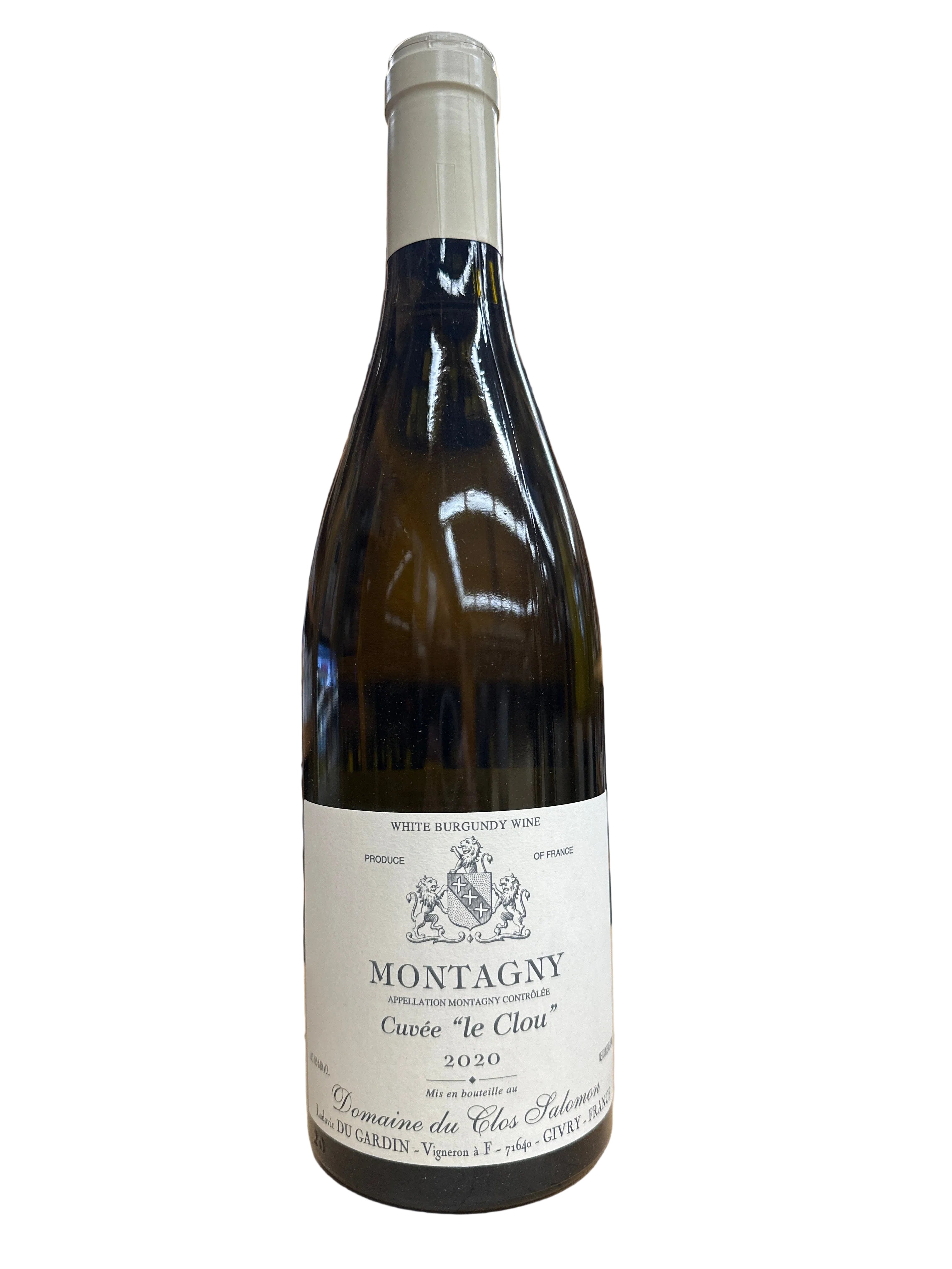 Domaine du Clos Salomon, Montagny "Le Clou", Burgundy 2020