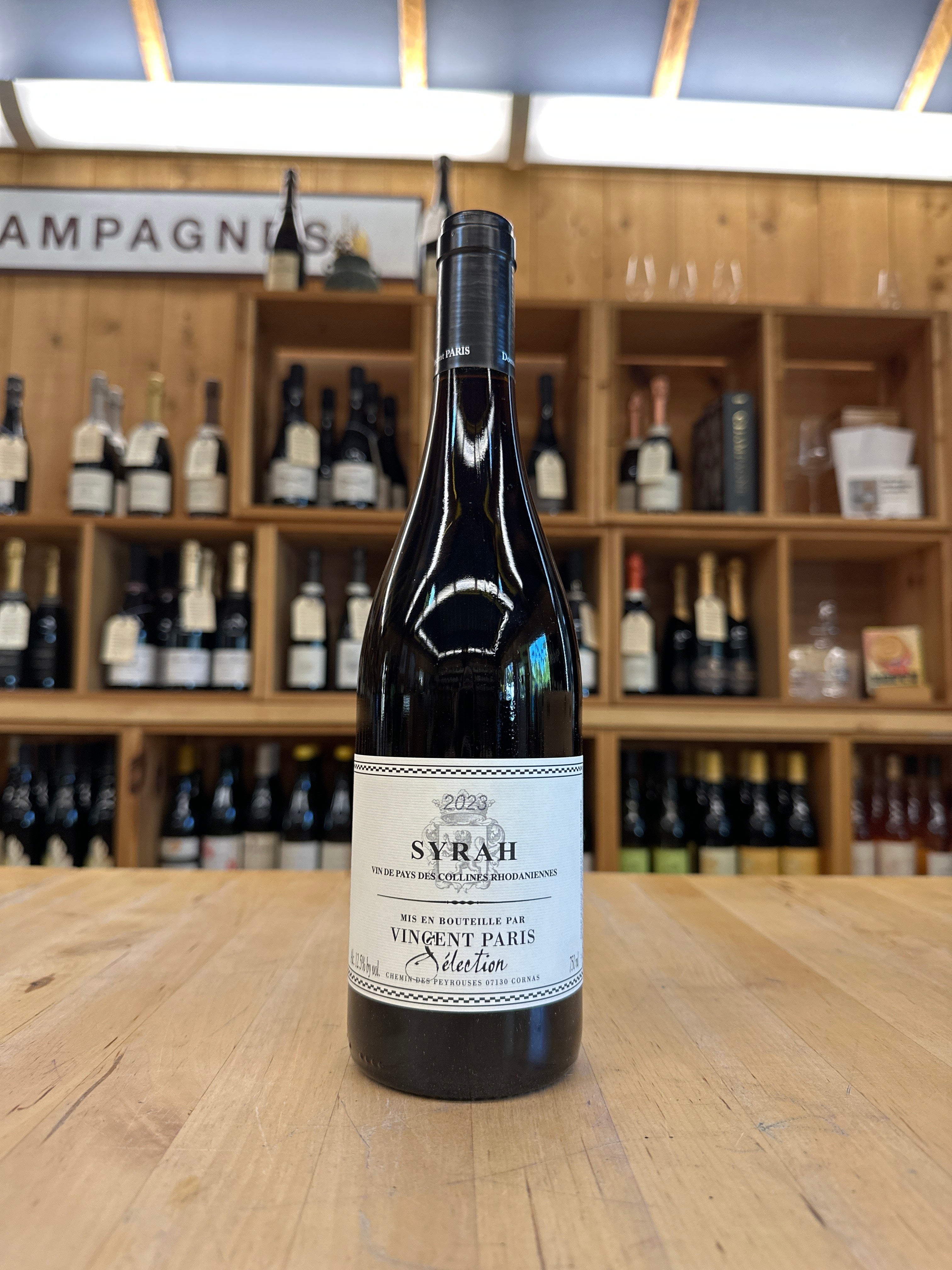 Vincent Paris, Syrah VDP Collines Rhodaniennes, 2023