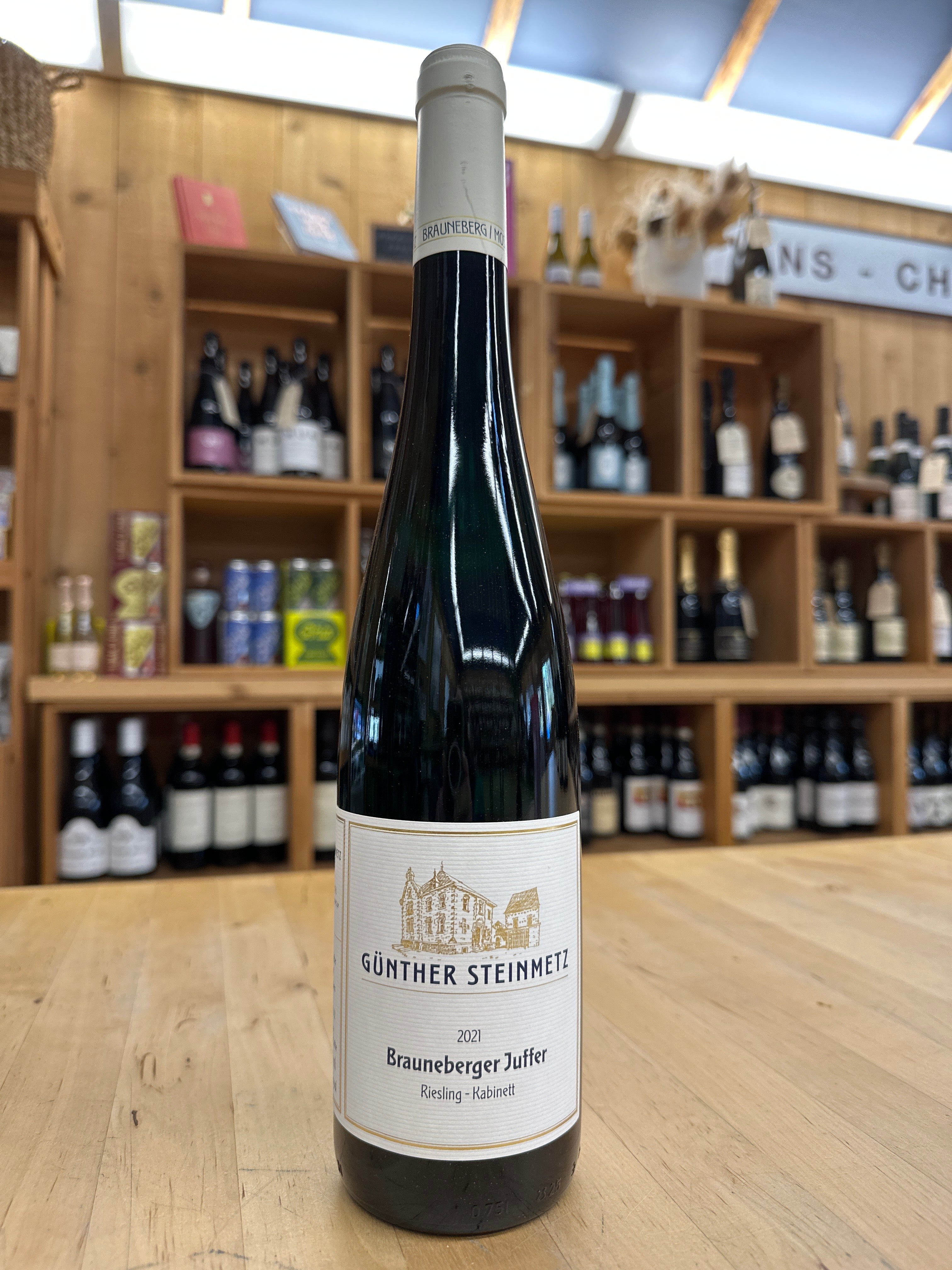 Gunther Steinmetz, Brauneberger Juffer, Kabinett Feinherb, Mosel 2021
