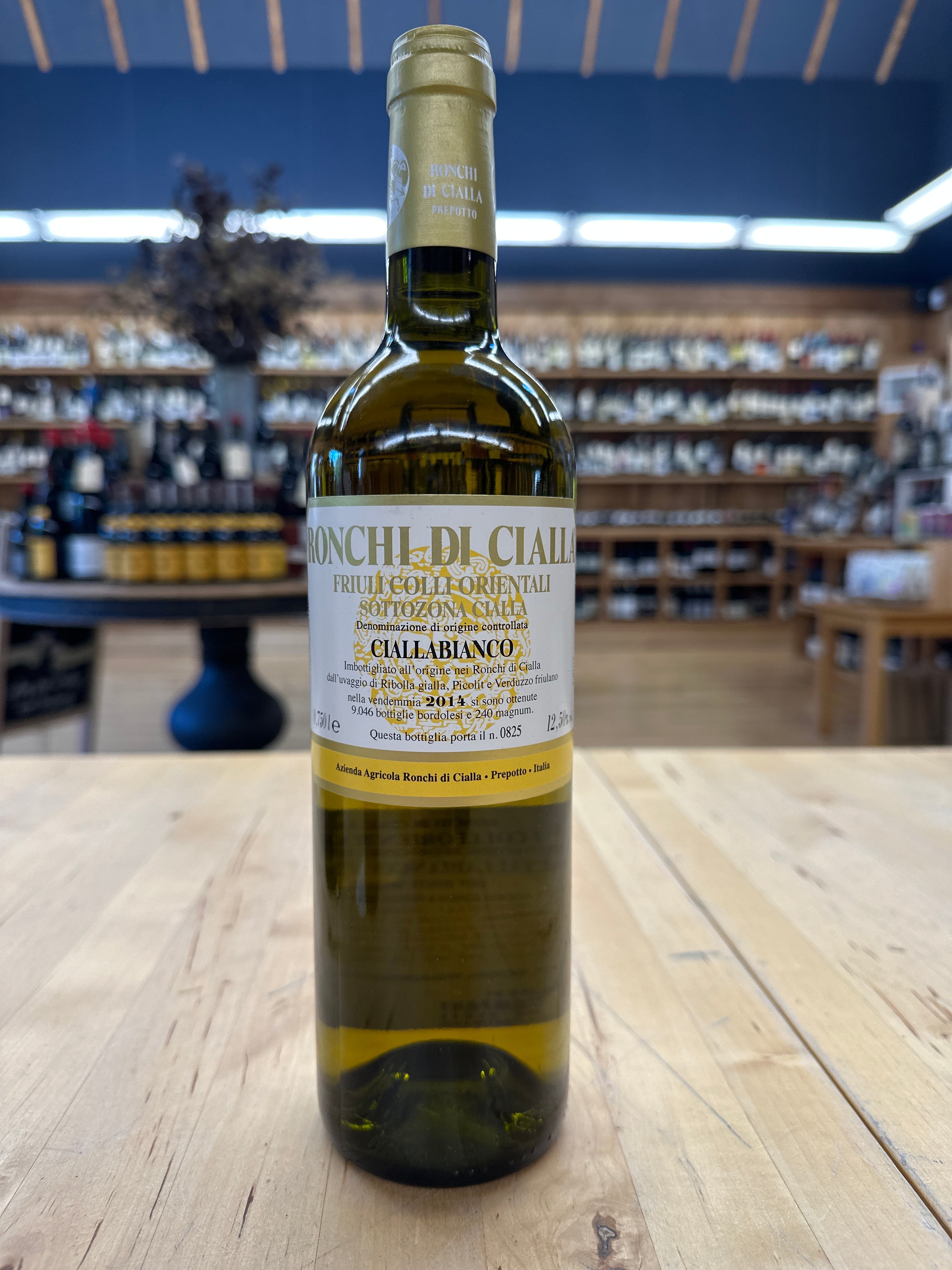 Ronchii di Cialla, Ciallabianco 2014