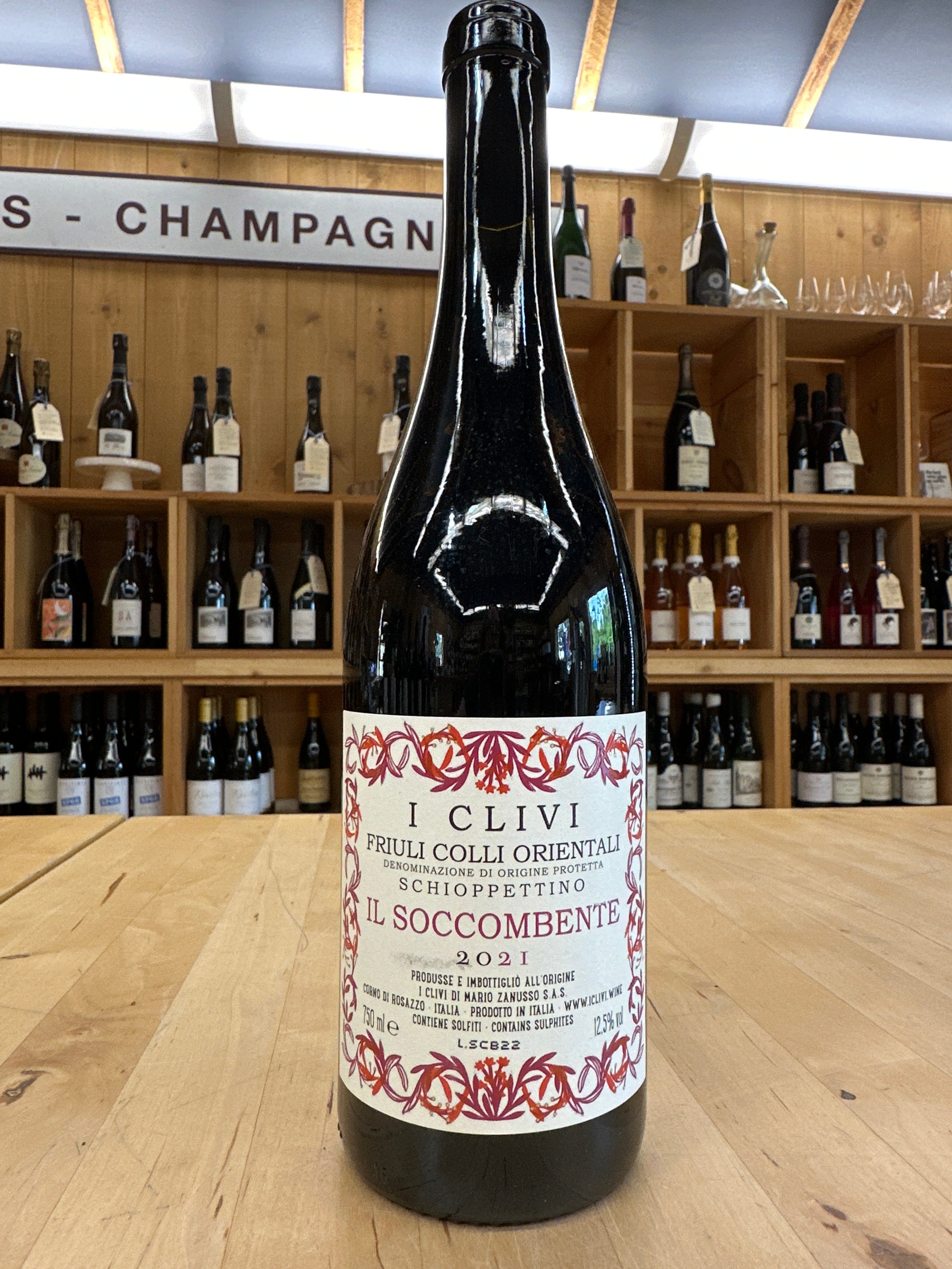 I Clivi, Schioppettino, Il Soccombente, Friuli 2021