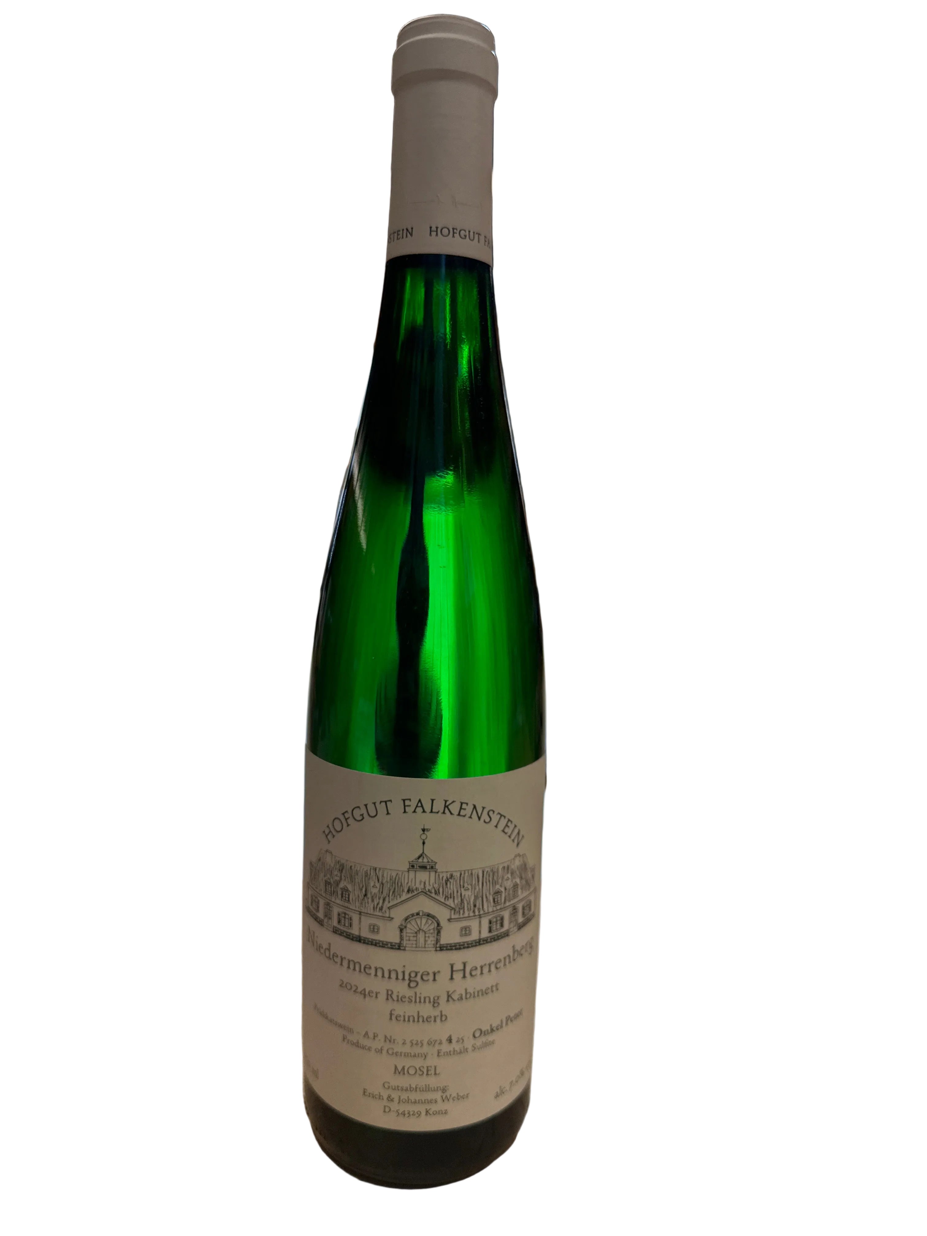 Hofgut Falkenstein, AP4 Onkel Peter, Niedermenniger Herrenberg Kabinett Feinherb, Mosel 2024