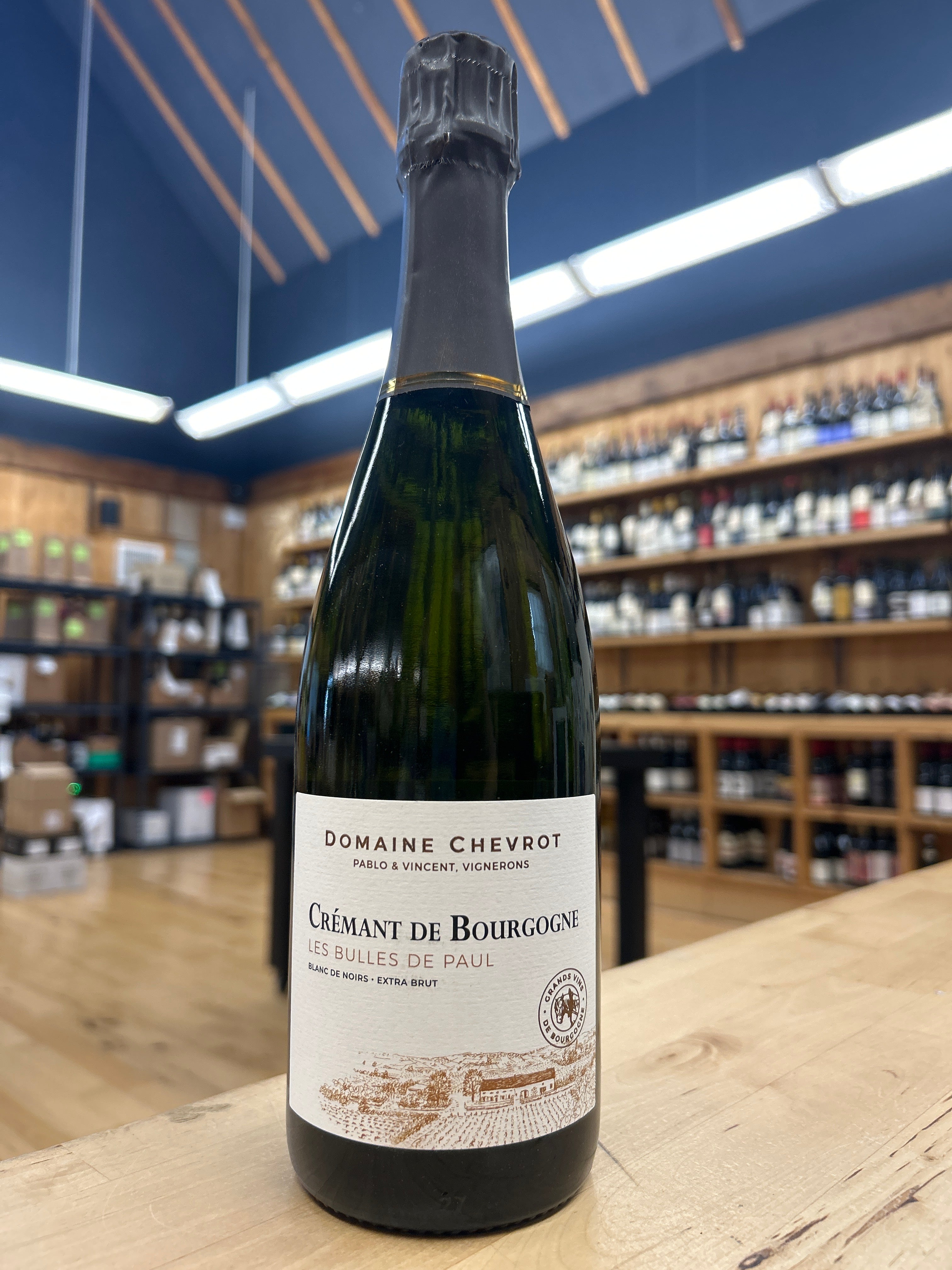 Domaine Chevrot Cremant de Bourgogne Les Bulles de Paul, Brut NV, Burgundy