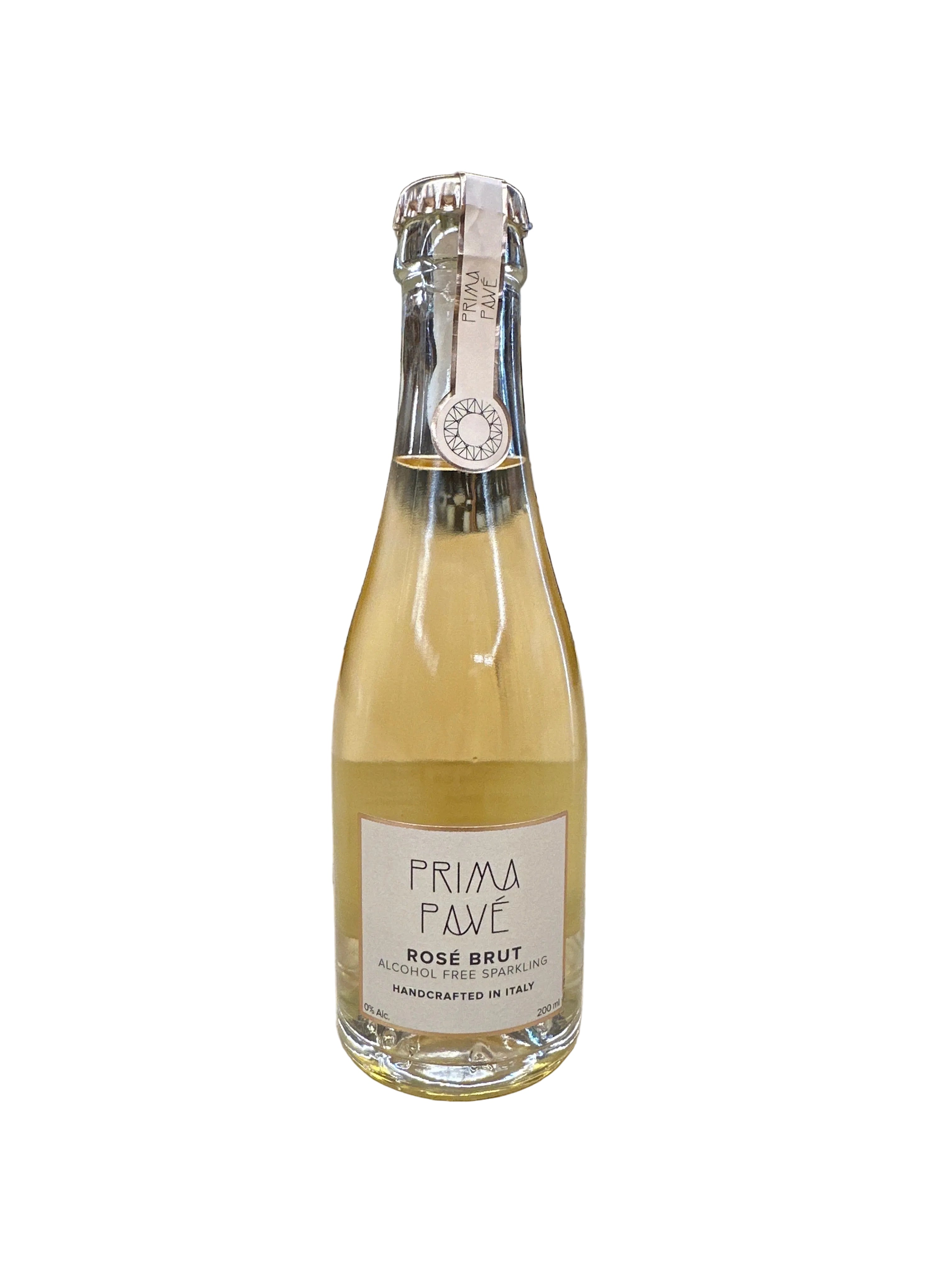 Prima Pave, Brut Alcohol Free Sparkling Rose, Italy