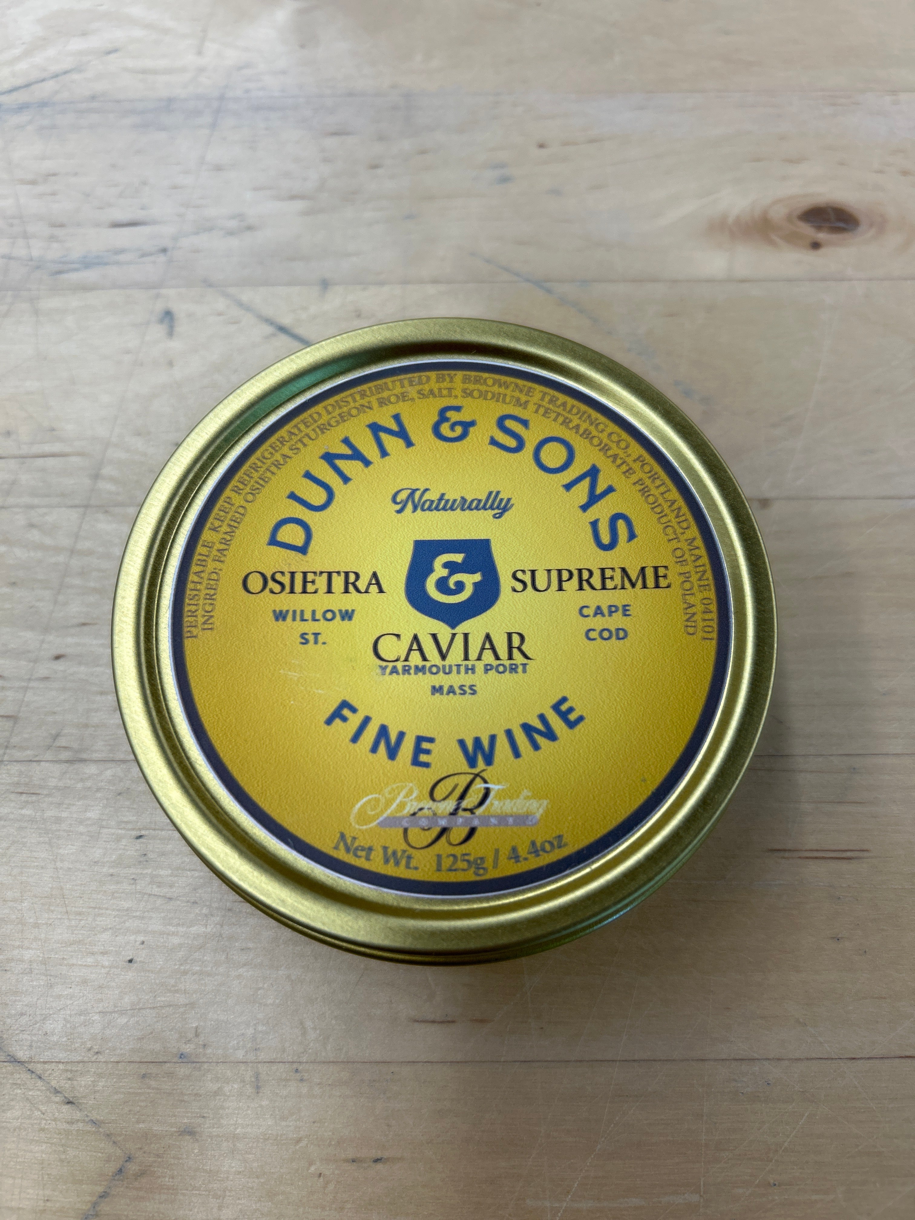 Dunn & Sons Osetra Supreme Caviar 30gr