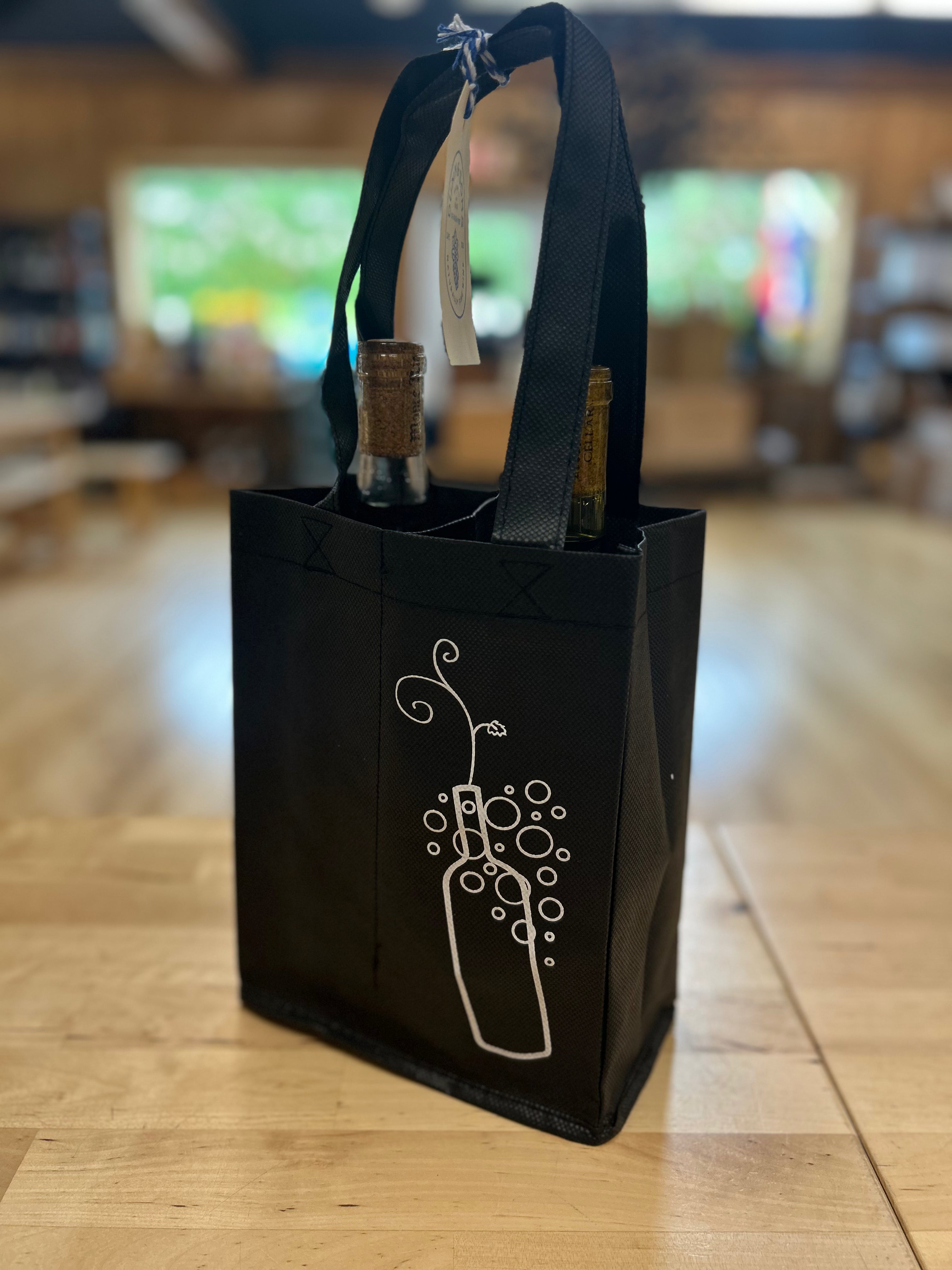 Mesh Reusable 2 bottle carrier