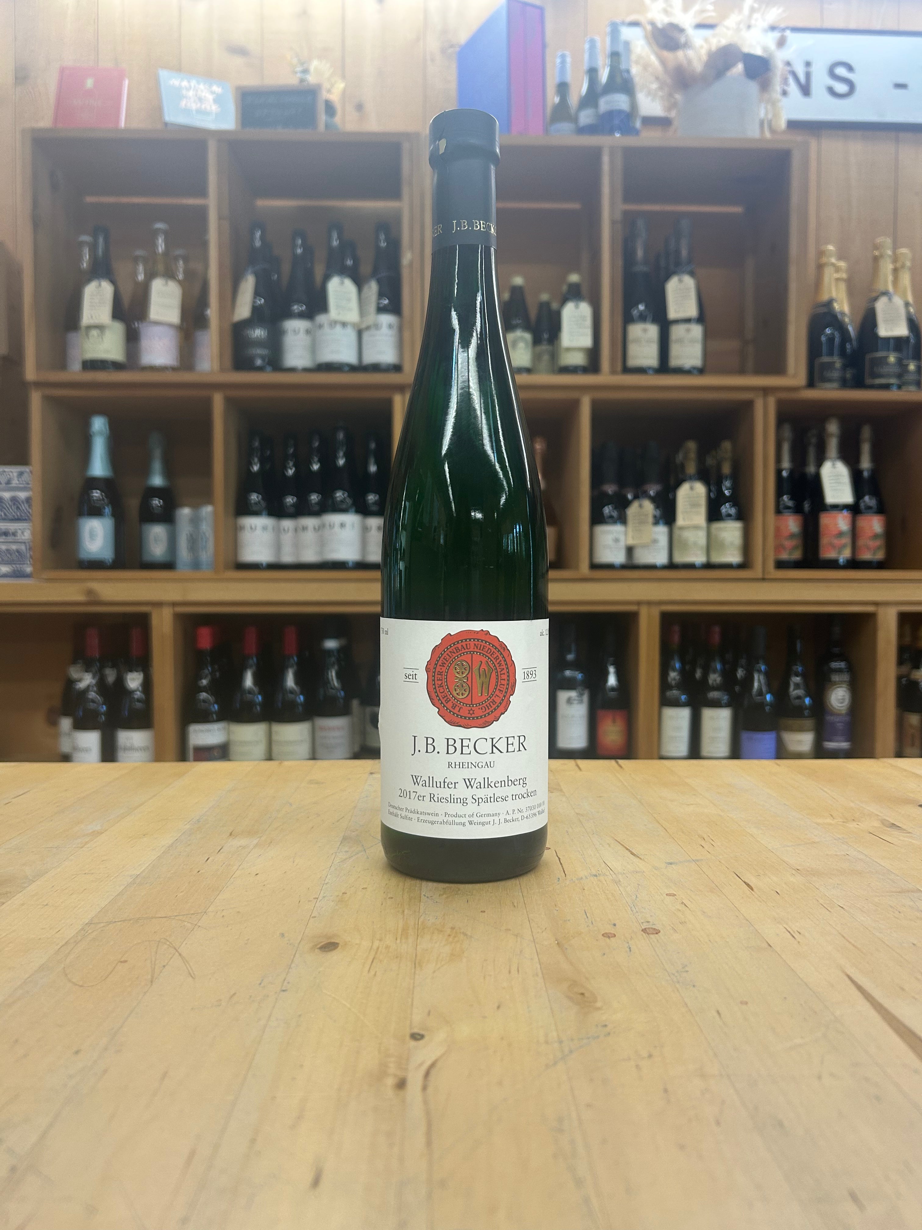 JB Becker, Walkenberg, Riesling Spatlese Trocken 2017