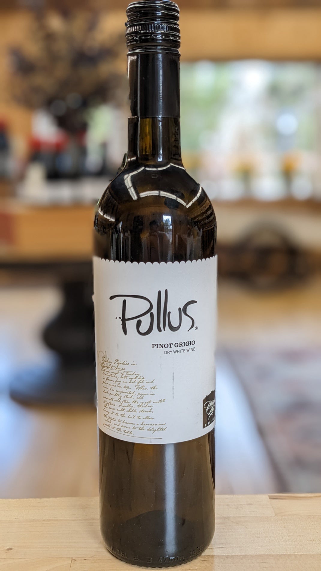 Pullus, Skin-Contact Pinot Grigio, Slovenia