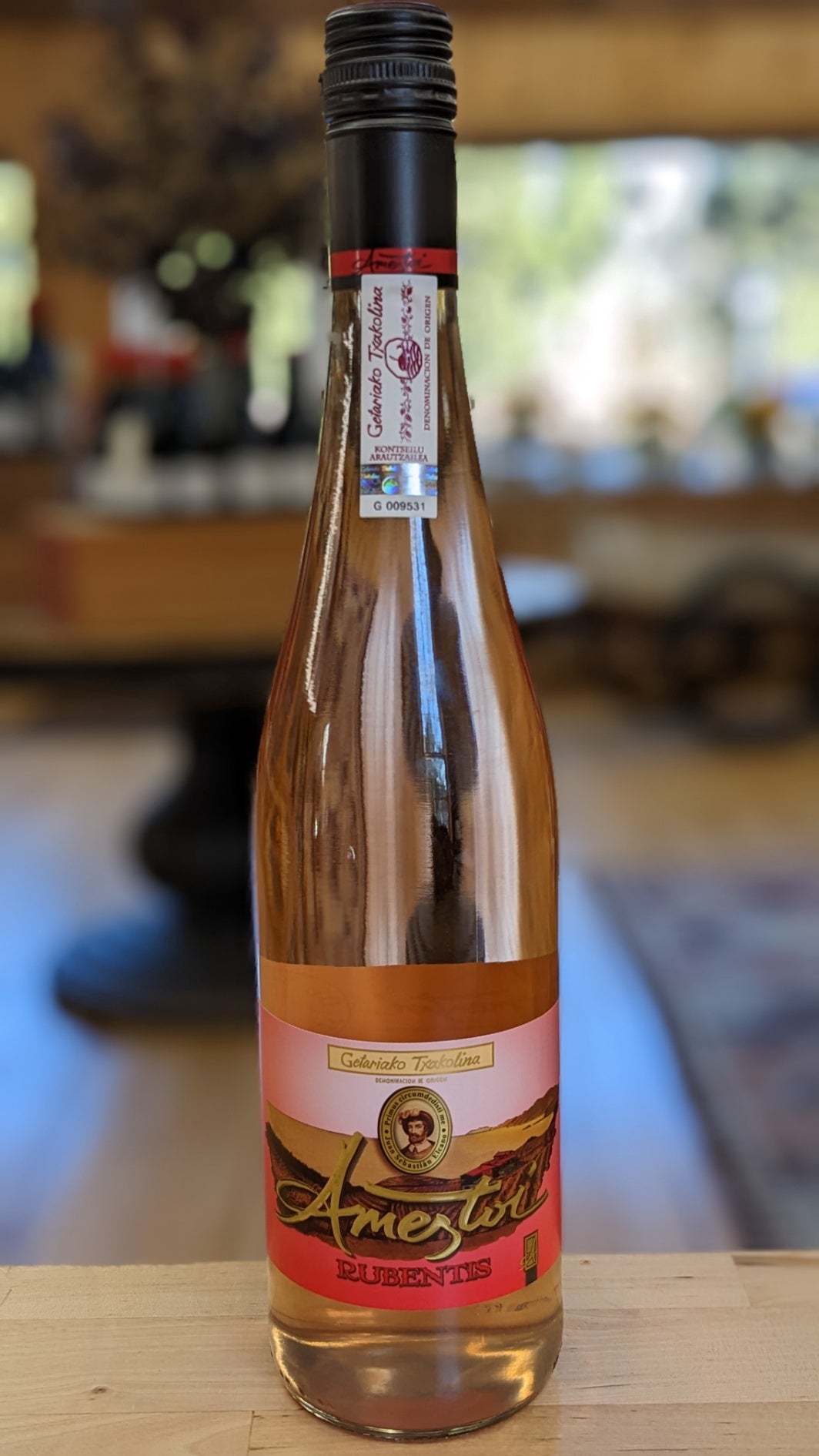 Ameztoi, Rubentis Rose, Getariako Txakolina, Spain