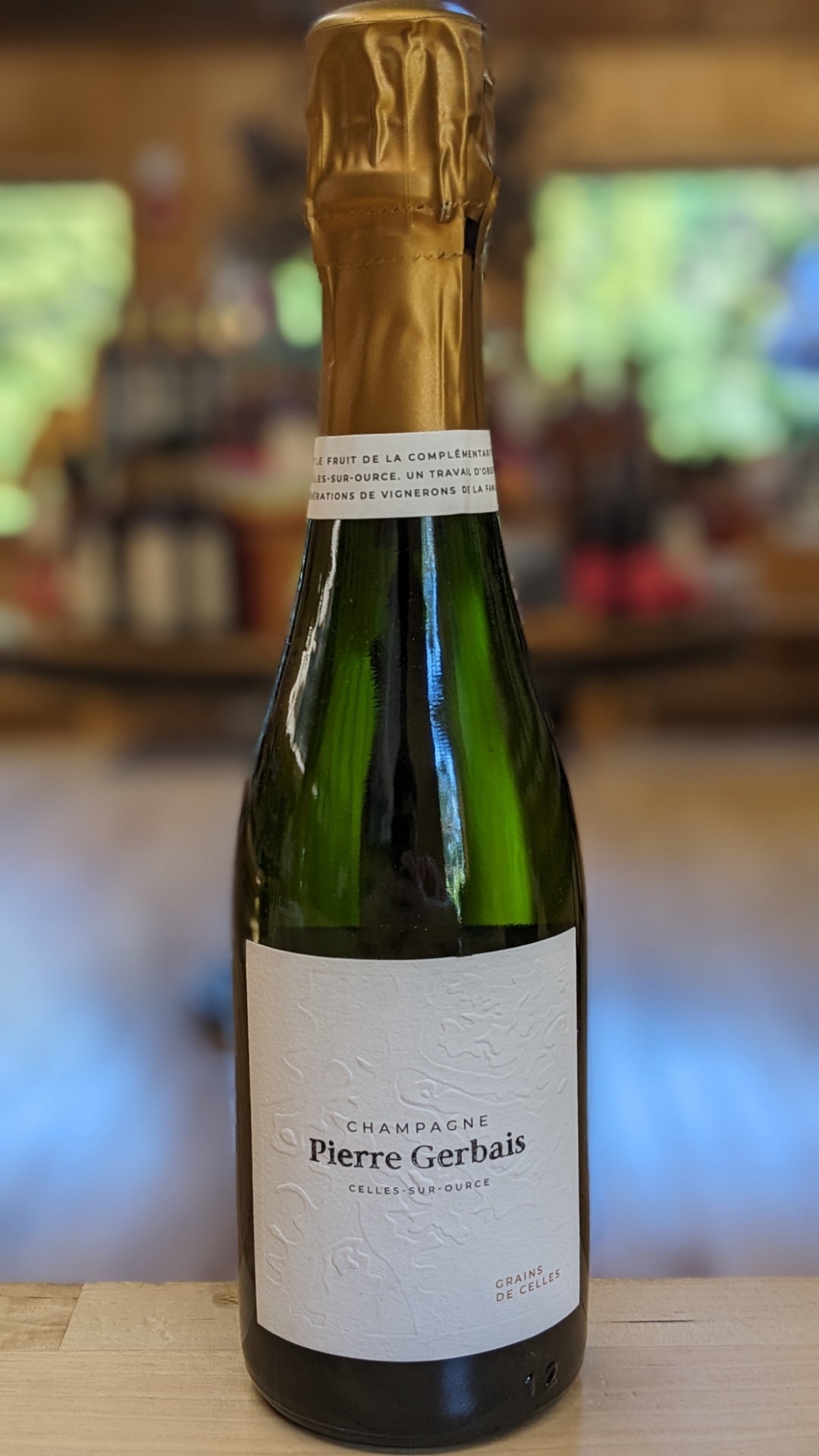 Gerbais, Grains de Celles-Extra Brut, Champagne N.V. 375ml