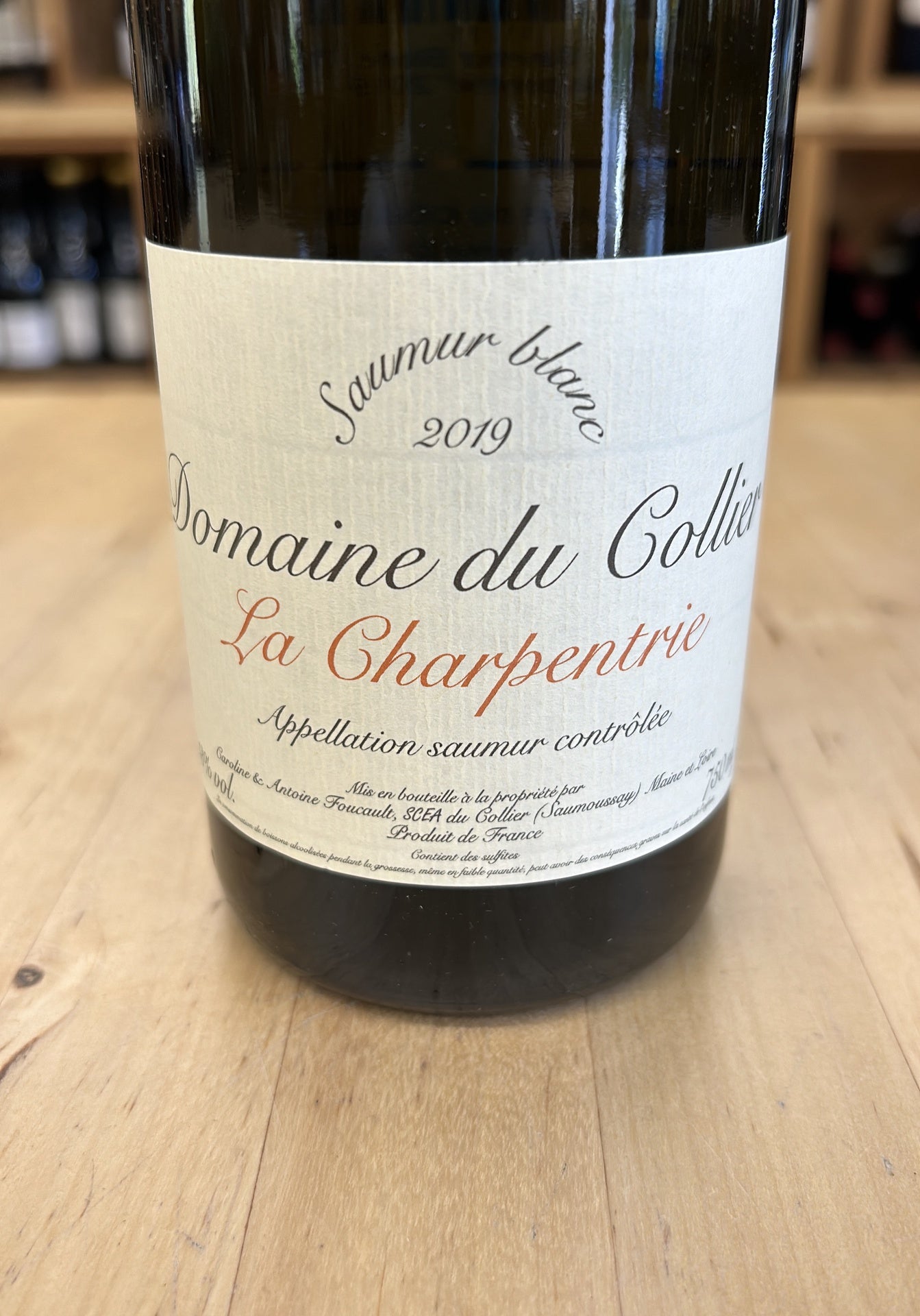Collier, Saumur Blanc, "La Charpentrie" 2020