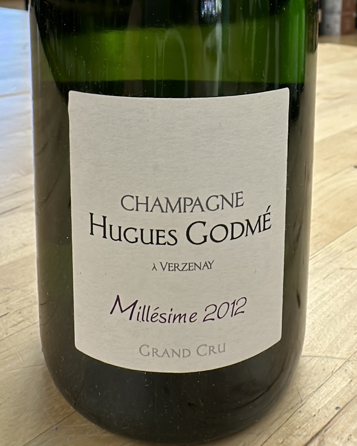 Hugues Godme, Grand Cru, Champagne 2012