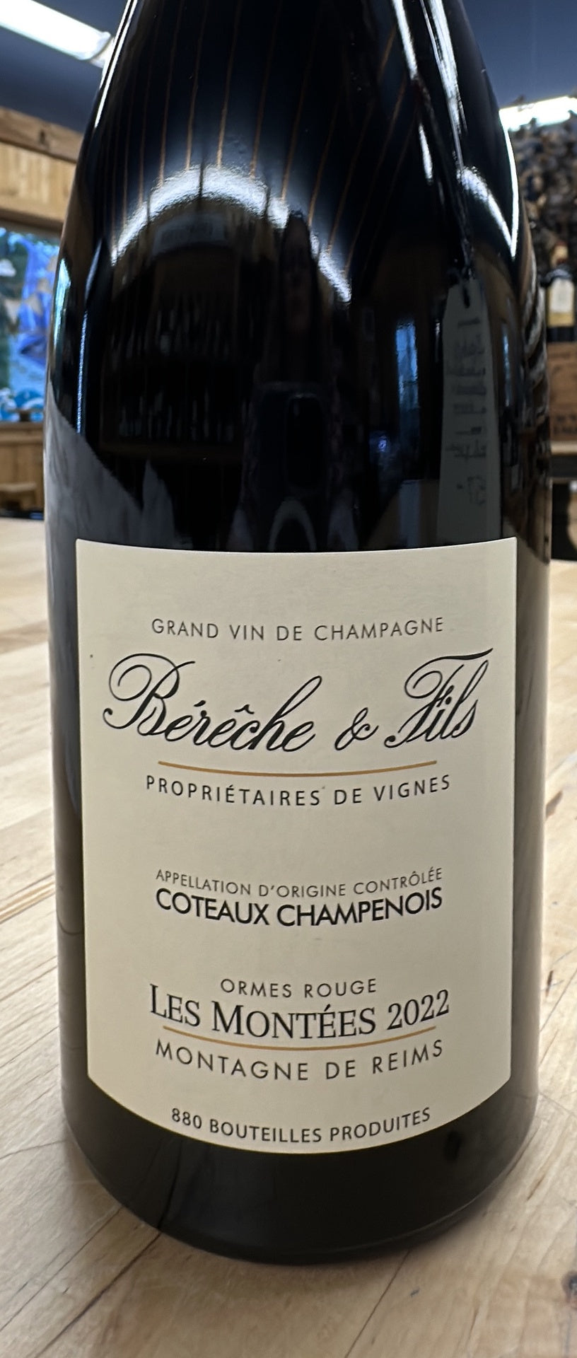 Bereche Coteaux Chanpenois Rouge "Les Montees"