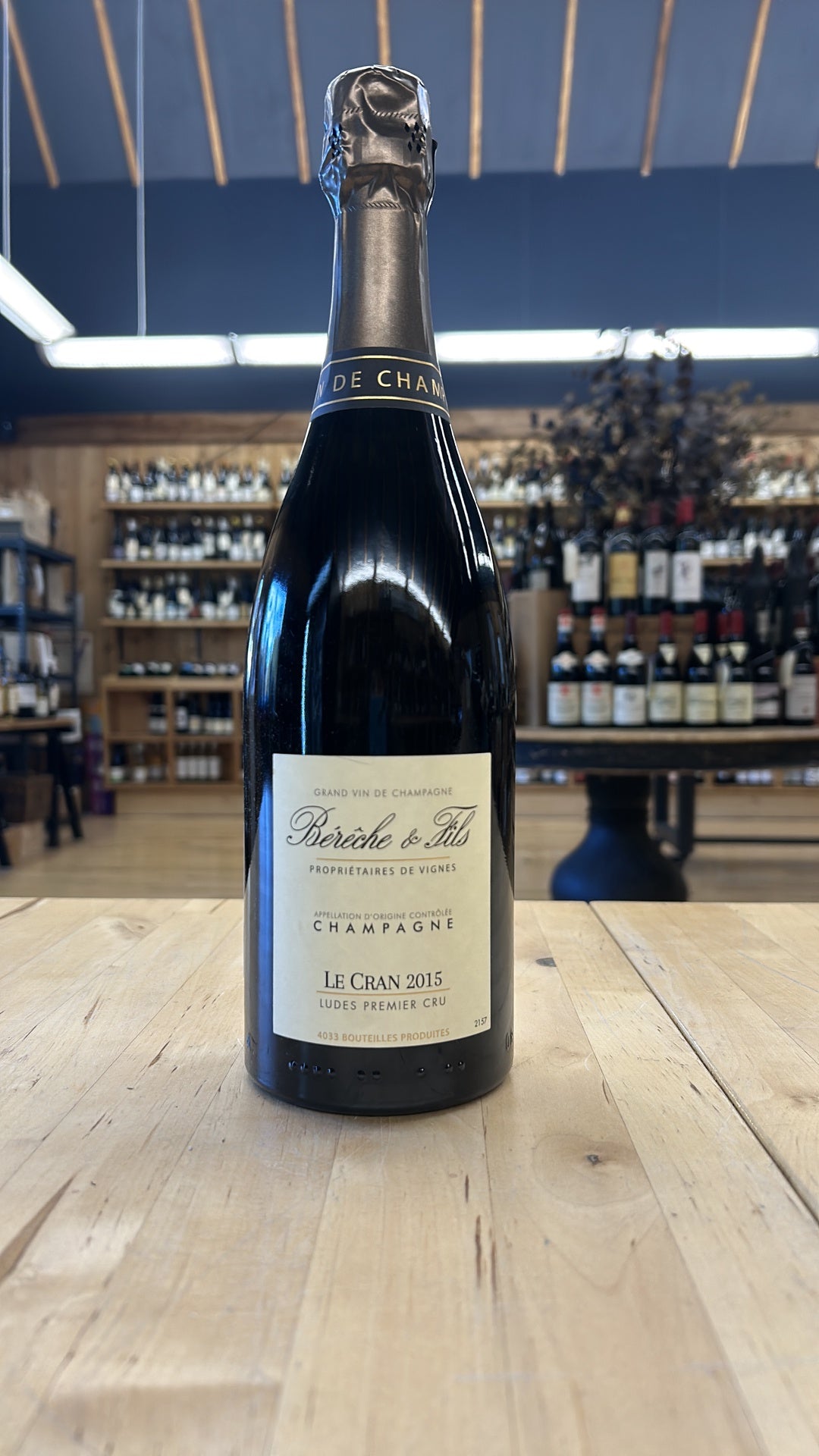 Bereche, Le Cran, Champagne 2015