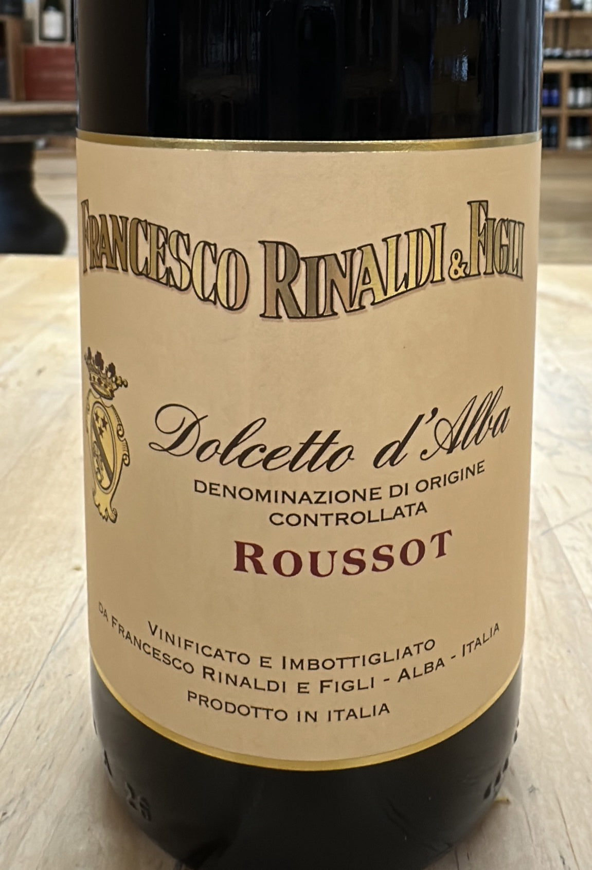Francesco Rinaldi, Roussot, Dolcetto, Piedmont