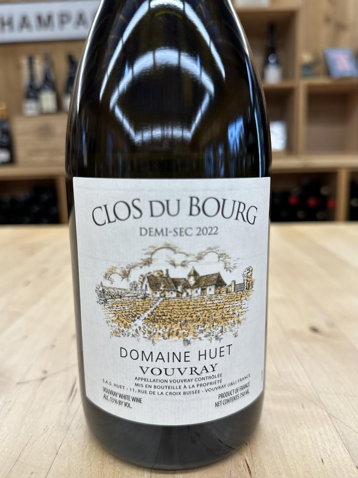 Huet Vouvray Demi-Sec &