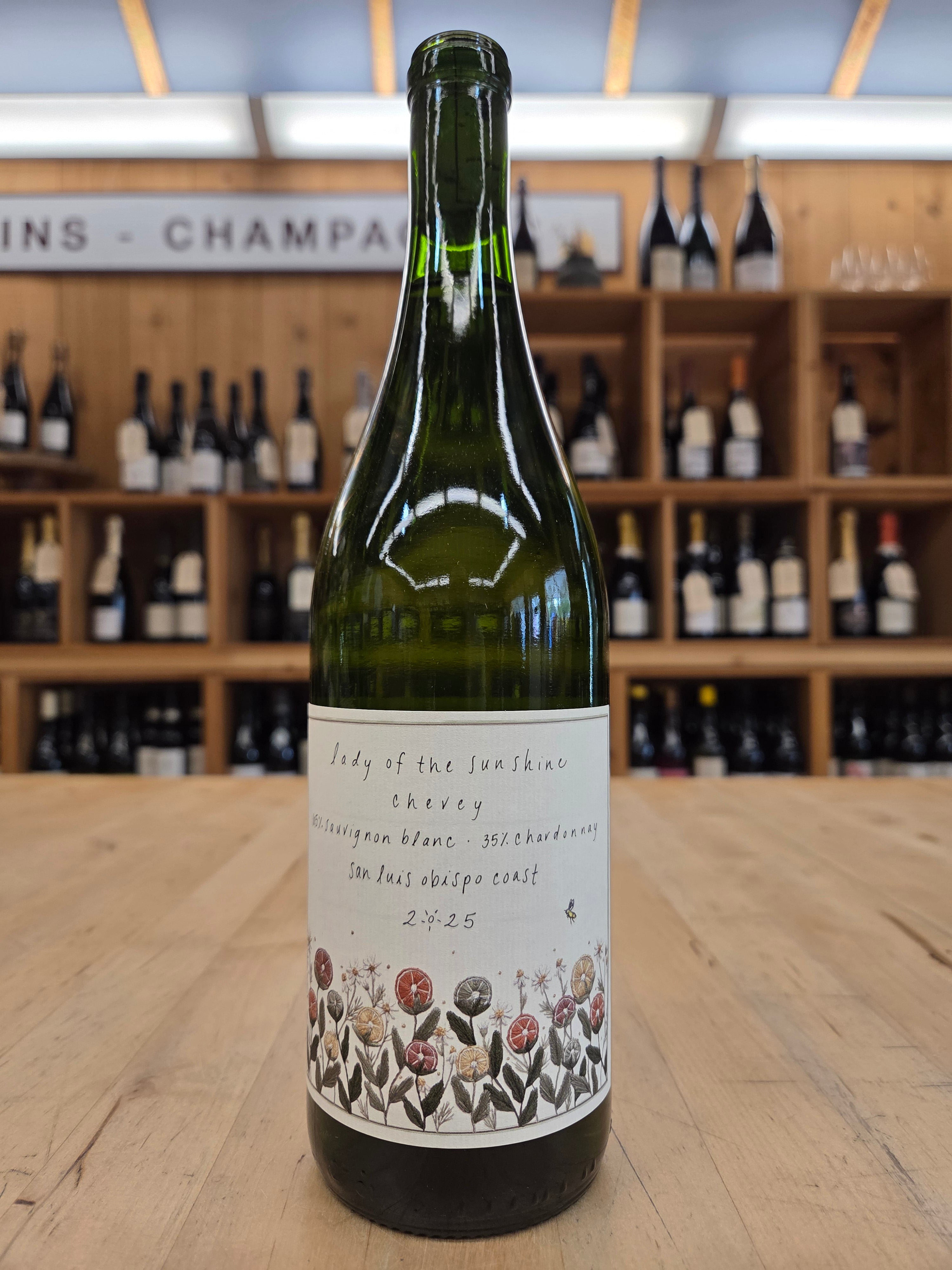 Lady of the Sunshine, Chevey, Sauvignon Blanc & Chardonnay, SLO Coast 2025