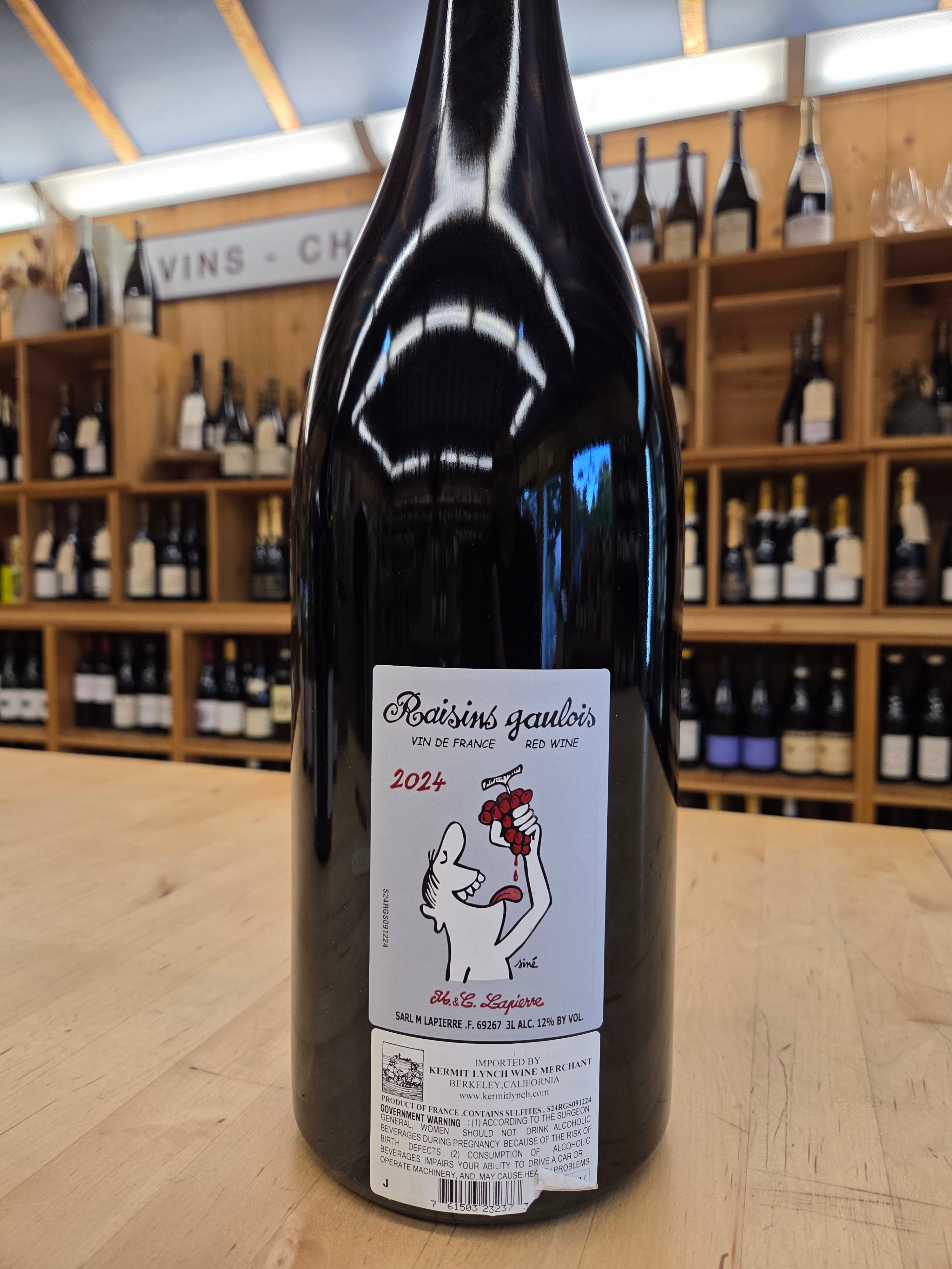 Marcel Lapierre, Beaujolais, Raisins Gaulois 2024 3L