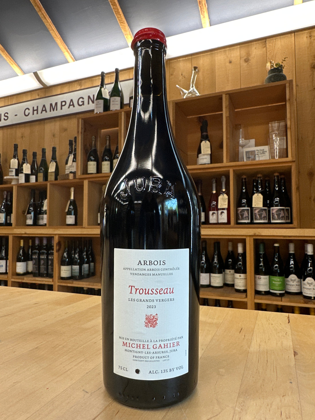 Michel Gahier, Arbois Rouge, Trousseau, “Les Grands Vergers” 2023