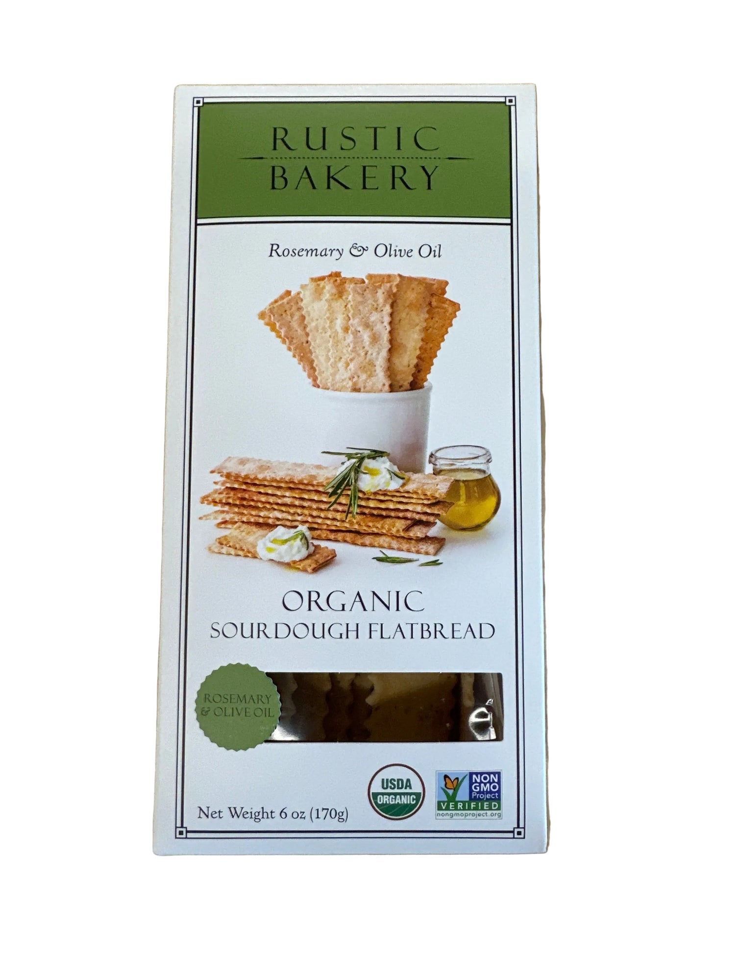 Rustic Flatbread Rosemary Crackers