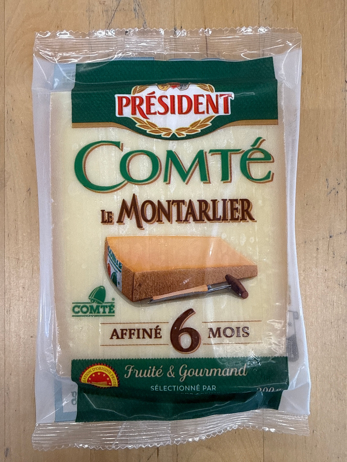 President Comte, Le Montarlier, Cheese