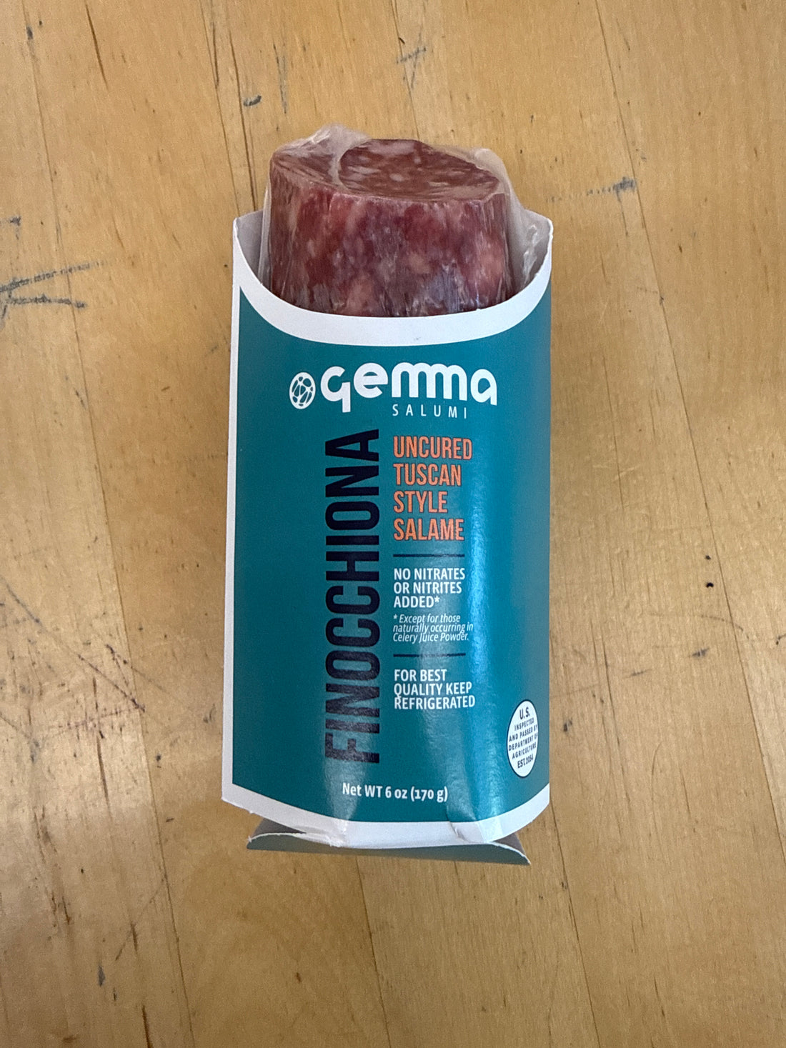Gemma, Finocchiona, Tempesta Chub 6oz