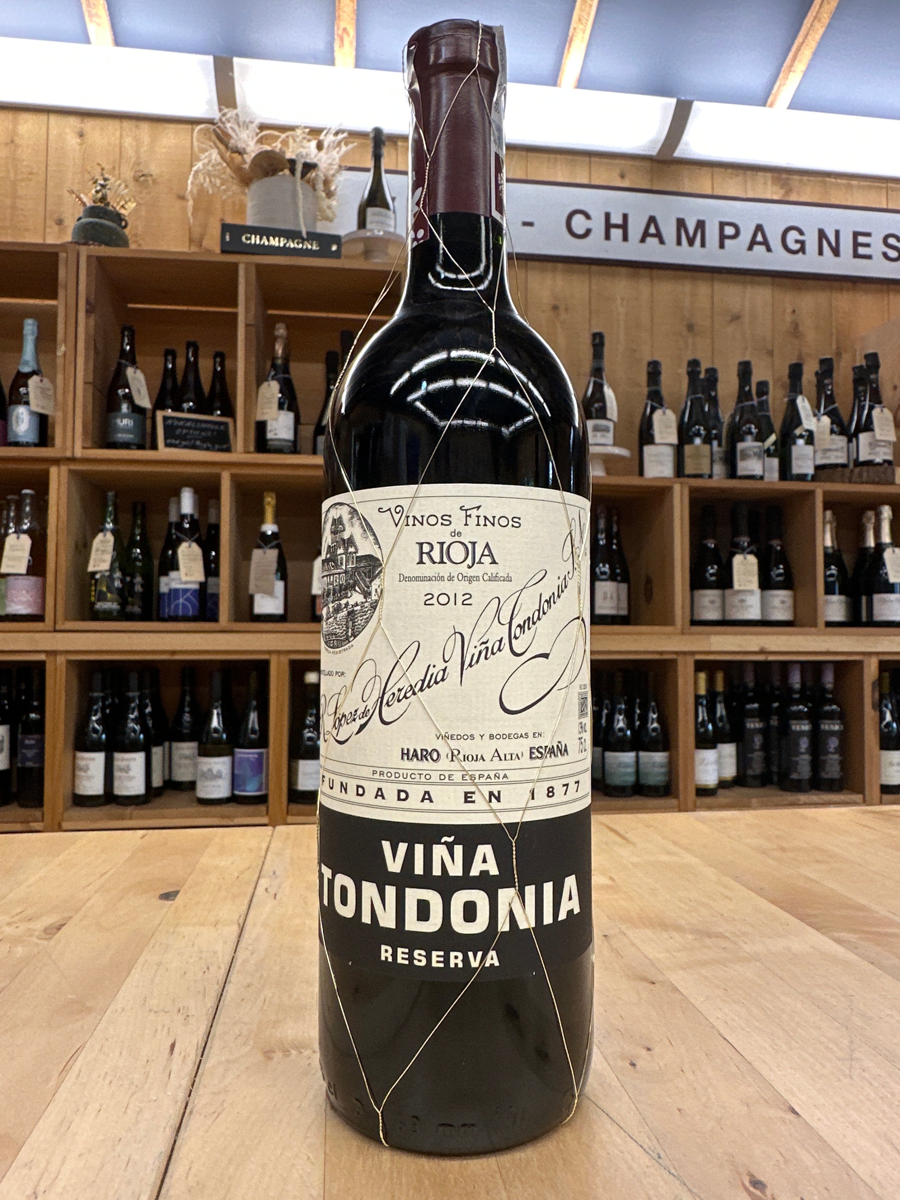 Lopez de Heredia, Rioja Alta, Tondonia 2012