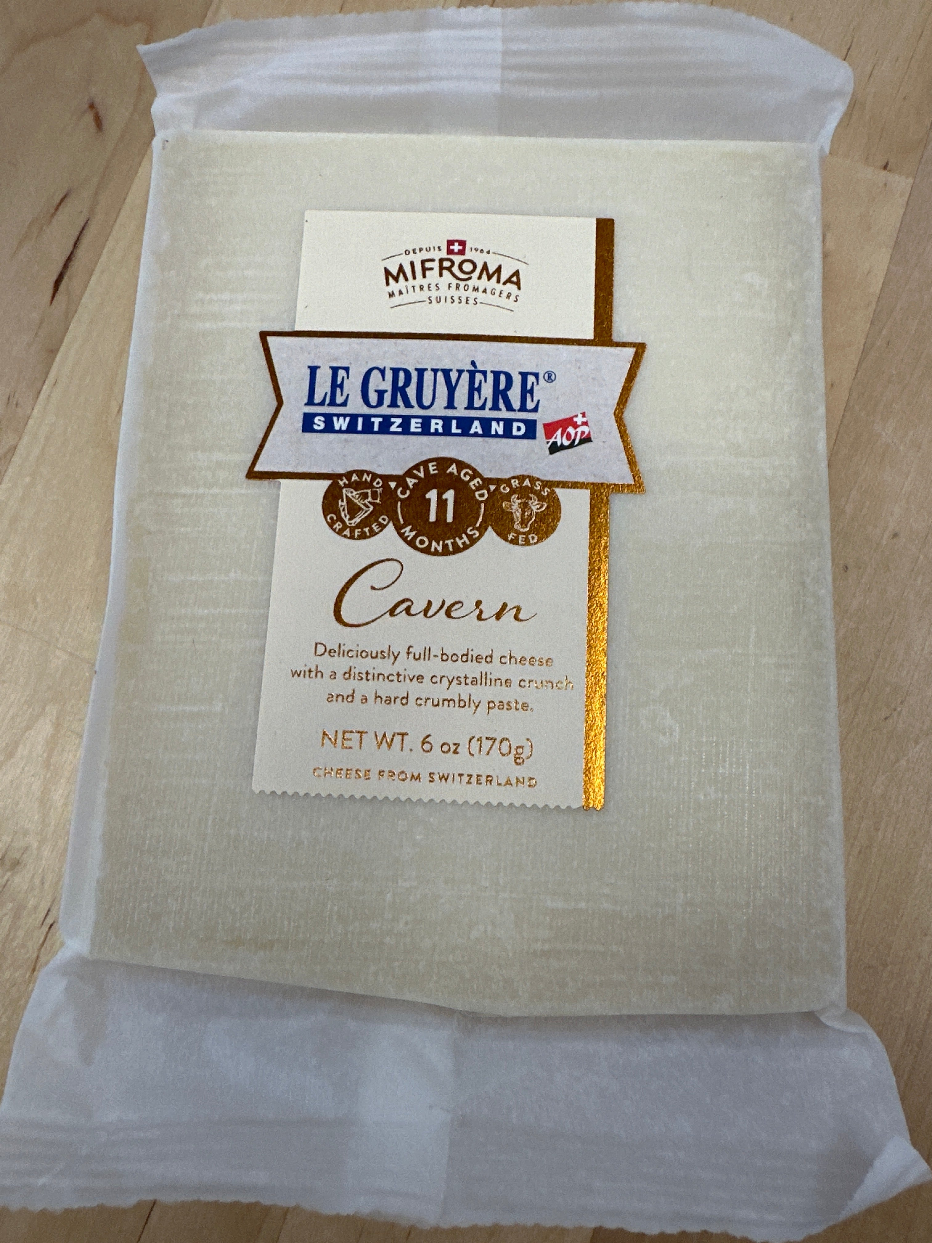Mifroma cave aged gruyere