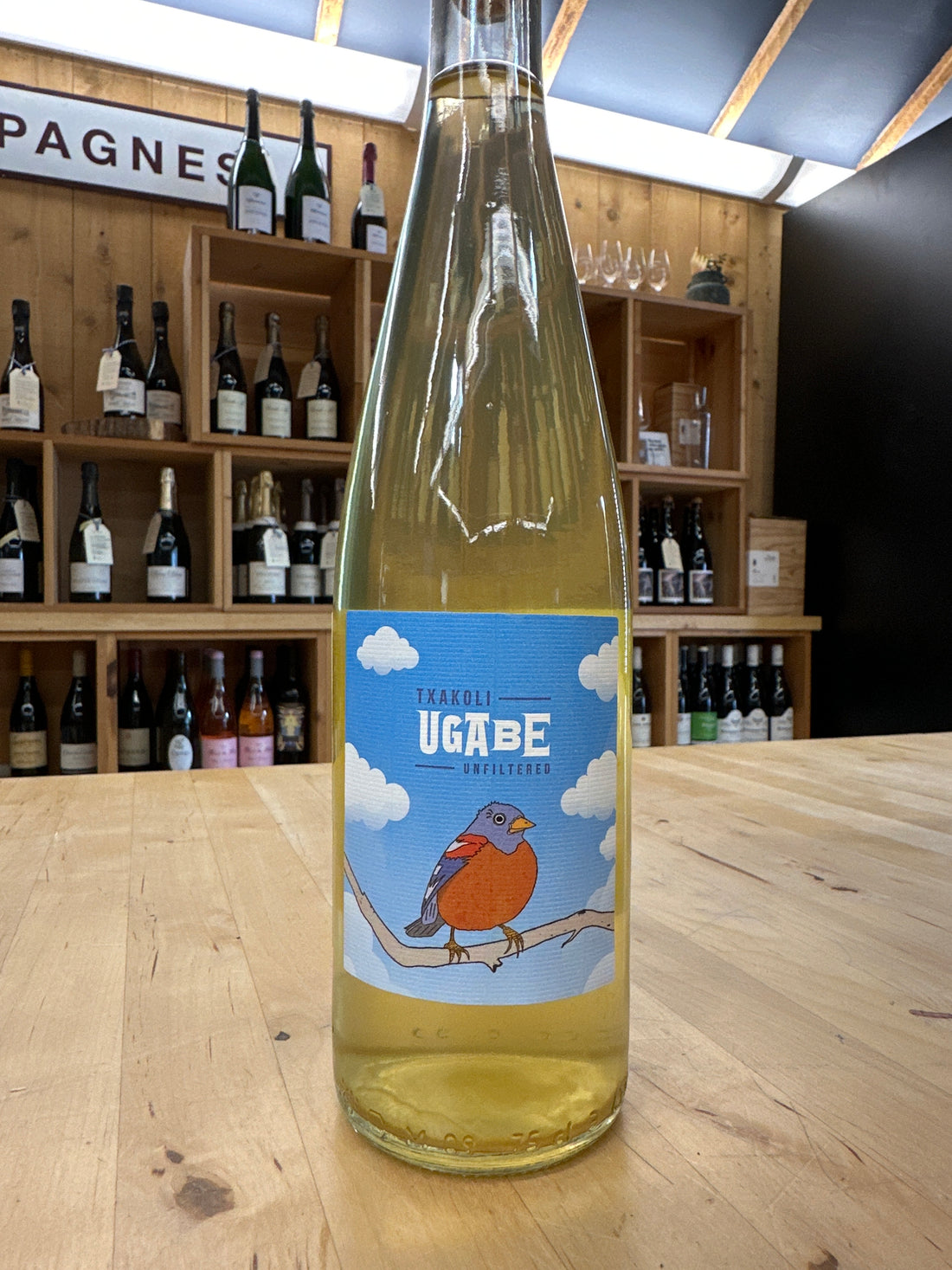 Ugabe, Balea, Txakolina, Unfiltered White, Spain 2024
