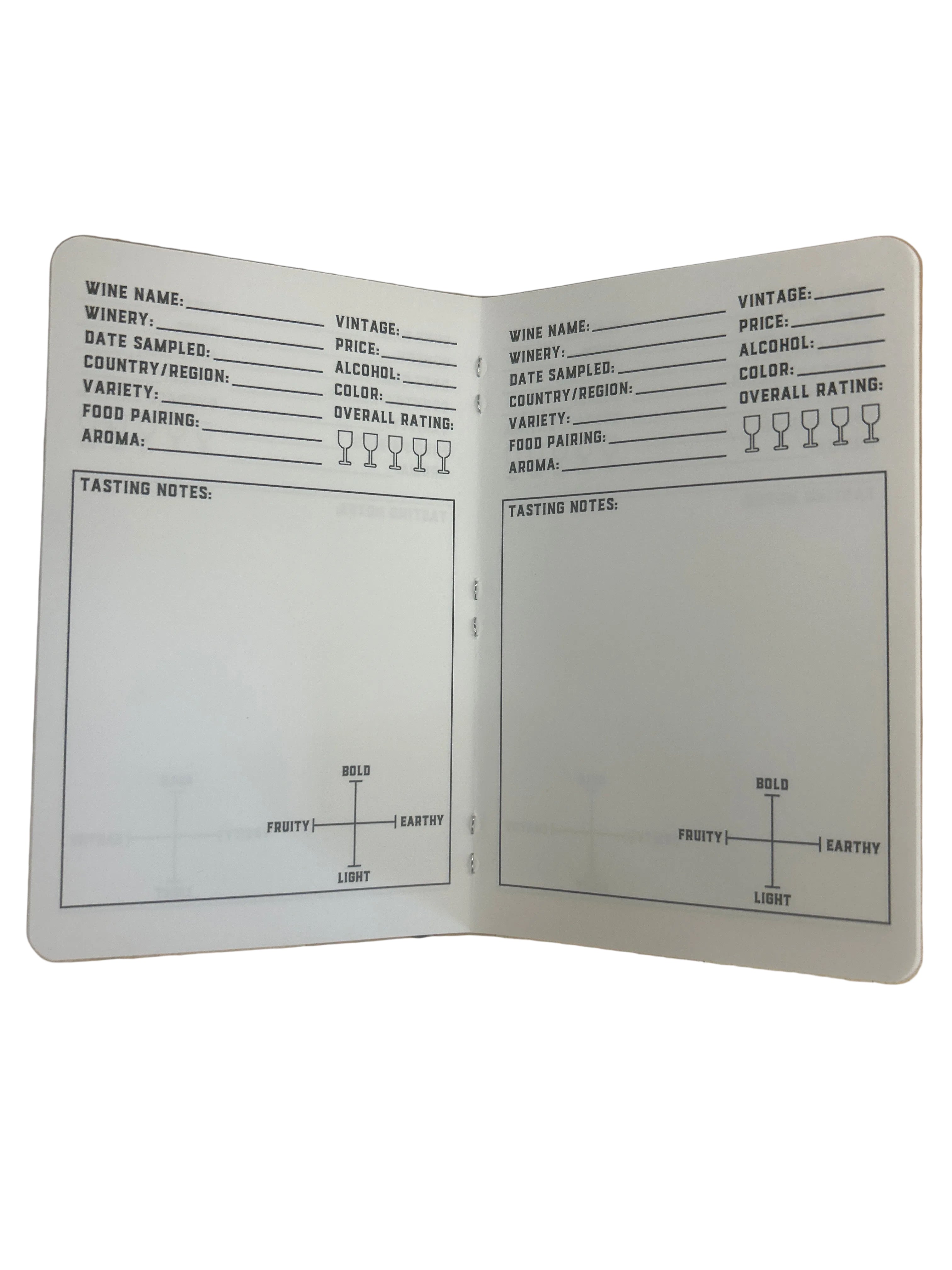 Wine Log Book
