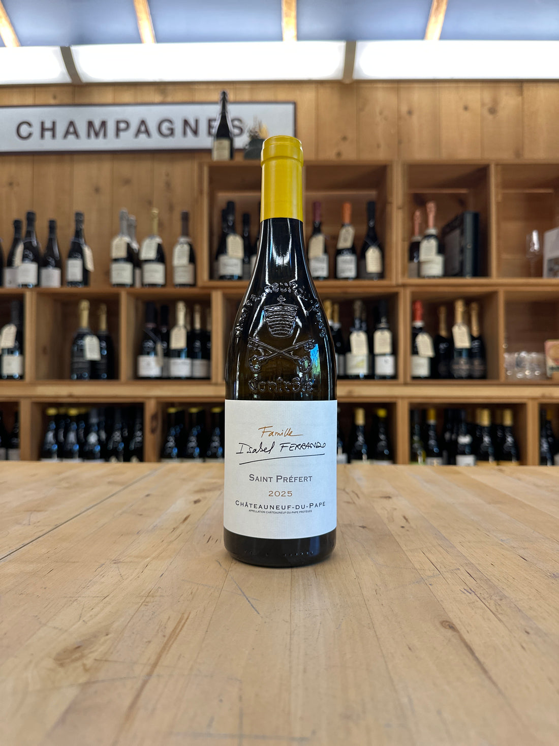 Isabel Ferrando, Châteauneuf du Pape Blanc, Saint Prefert, Rhone, 2025