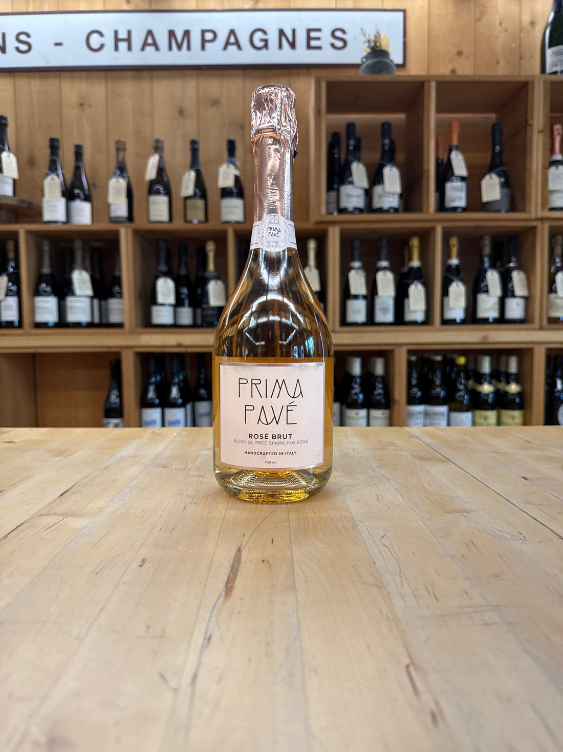 Prima Pavé, Rosé Brut, Italy, Alcohol Free 750ml