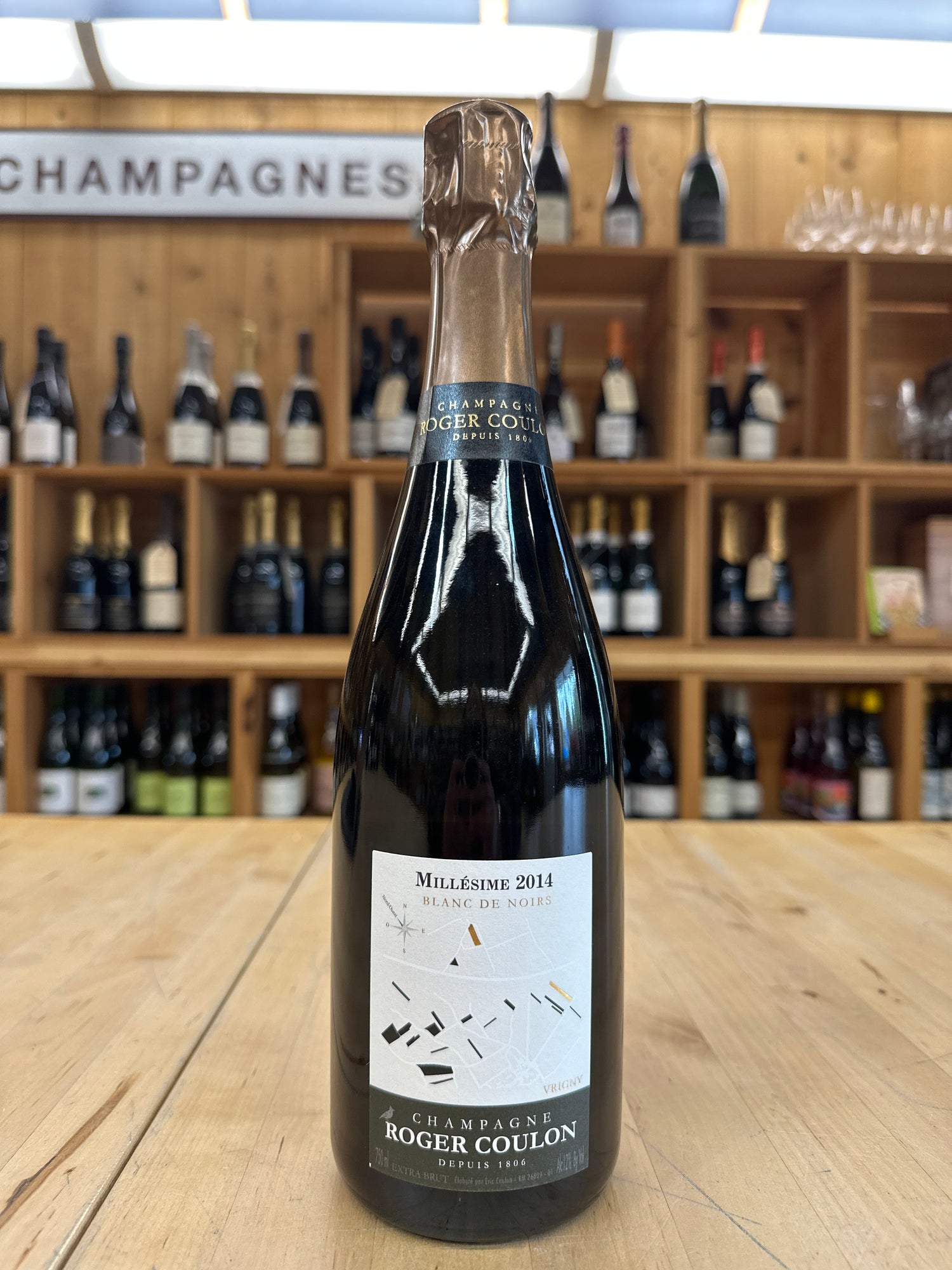 Roger Coulon, Millesime, Blanc de Noirs, Champagne 2014