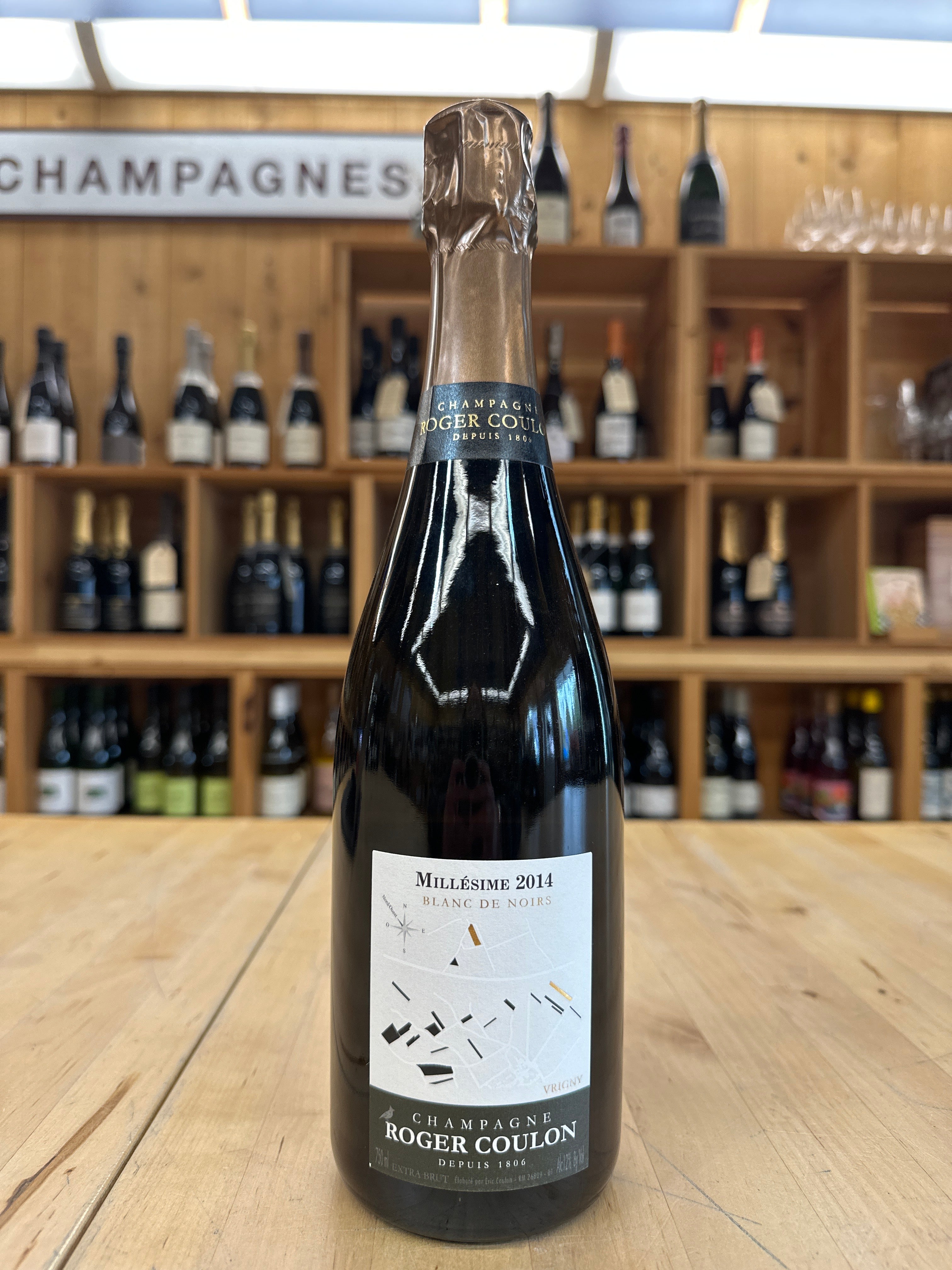 Roger Coulon, Millesime, Blanc de Noirs, Champagne 2014