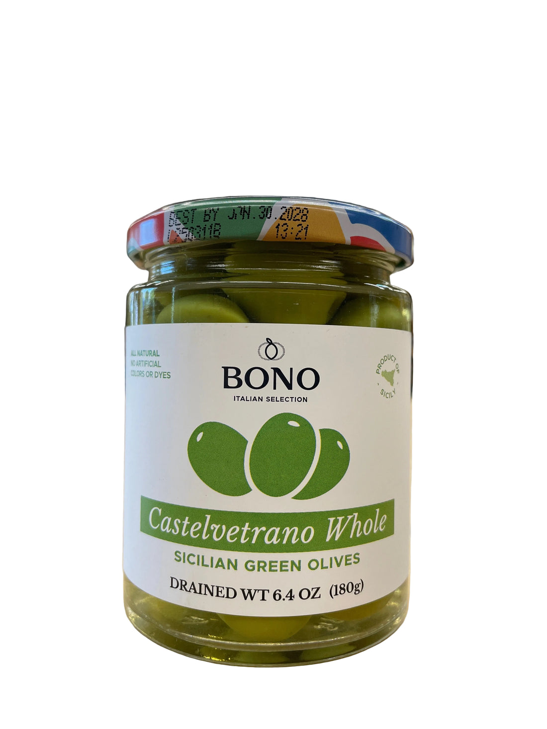 Castelvetrano Olives (Bono) 6.4 oz.