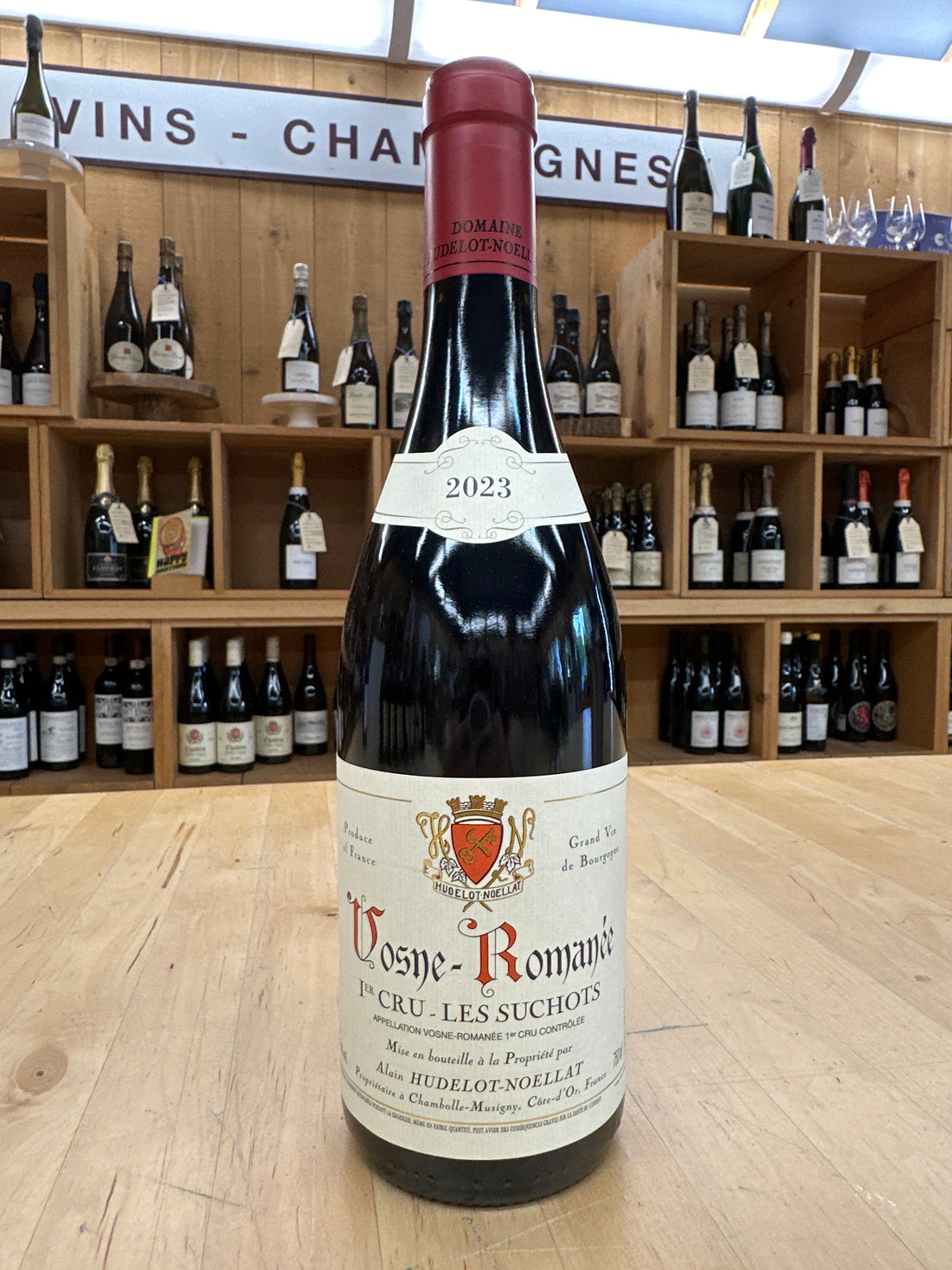 Domaine Hudelot-Noellat, Vosne-Romanee Premier Cru Suchots, Burgundy, 2023