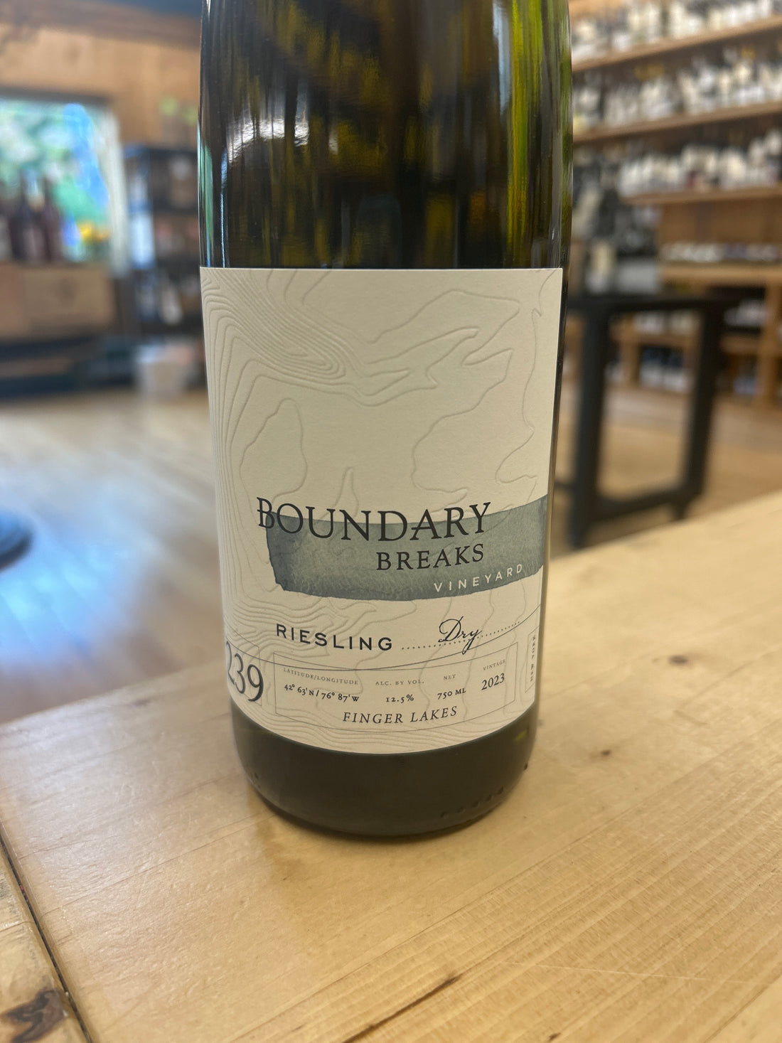 Boundary Breaks, Riesling 239 Dry, Finger Lakes 2023