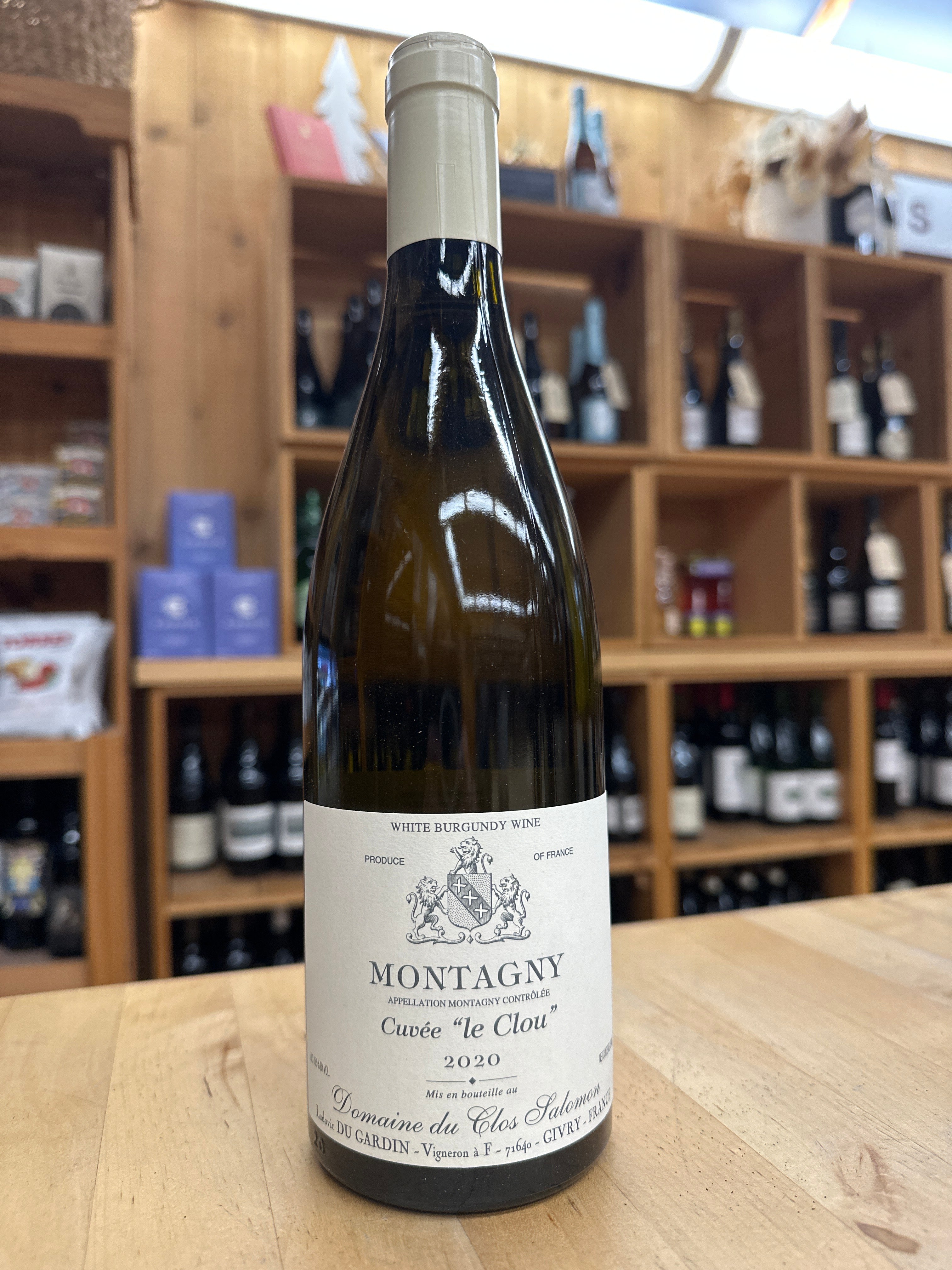 Domaine du Clos Salomon, Montagny "le Clou", Burgundy 2020