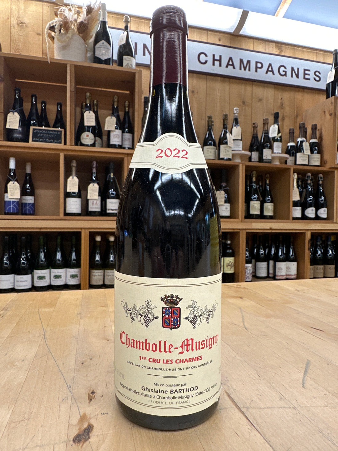 Ghislaine Barthod, Chambolle Musigny, Les Charmes, Burgundy 2022