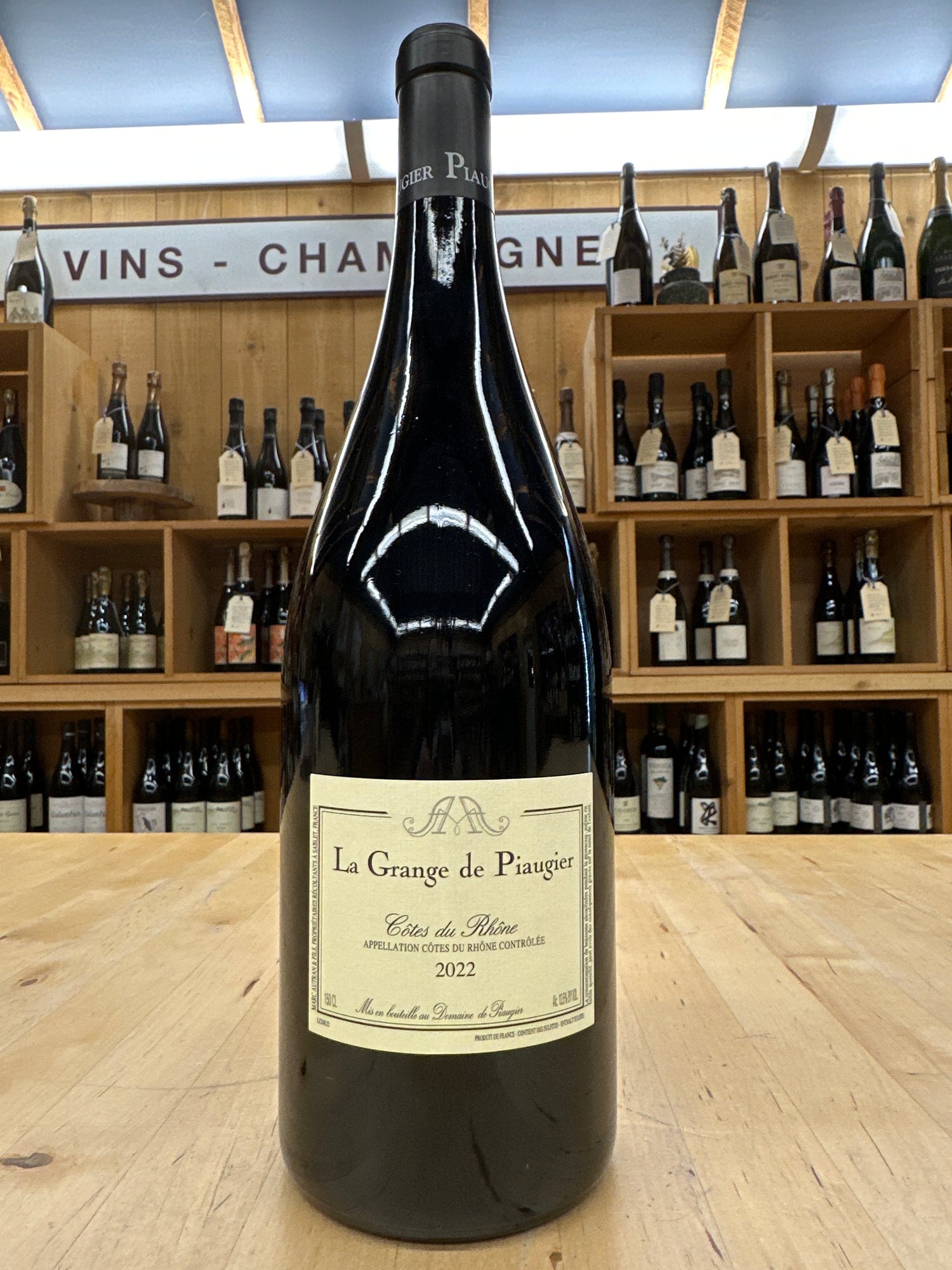 Piaugier, Le Grange, Cotes du Rhone 2022 1.5L
