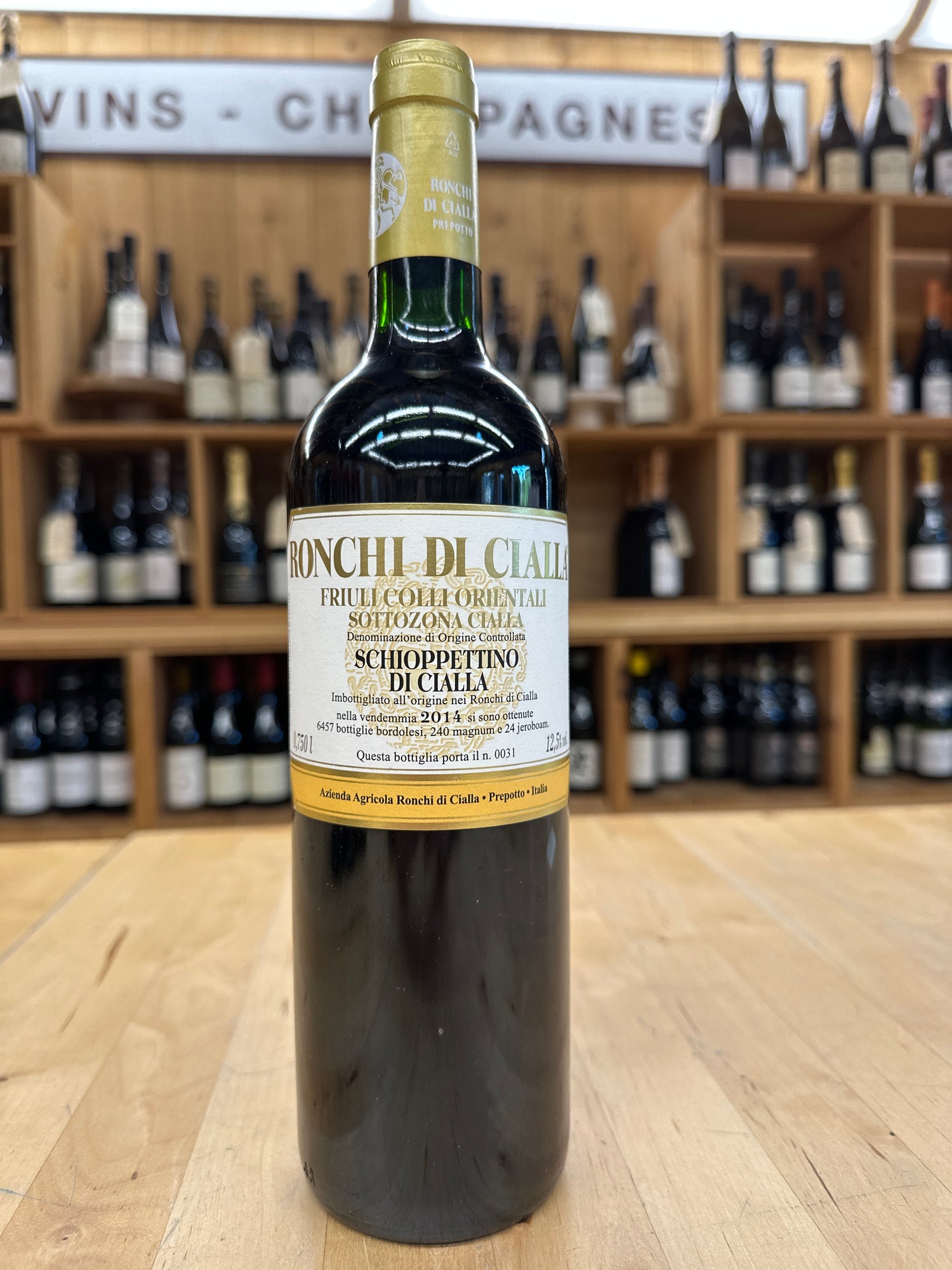 Ronchi di Cialla, Schioppettino 2014