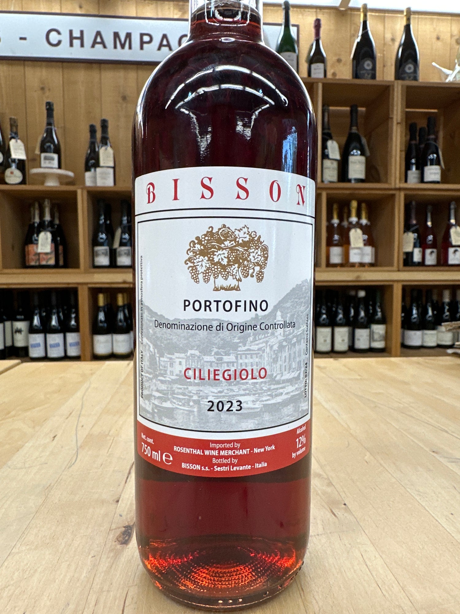 Bisson, Liguria, Ciliegiolo Rosato 2023