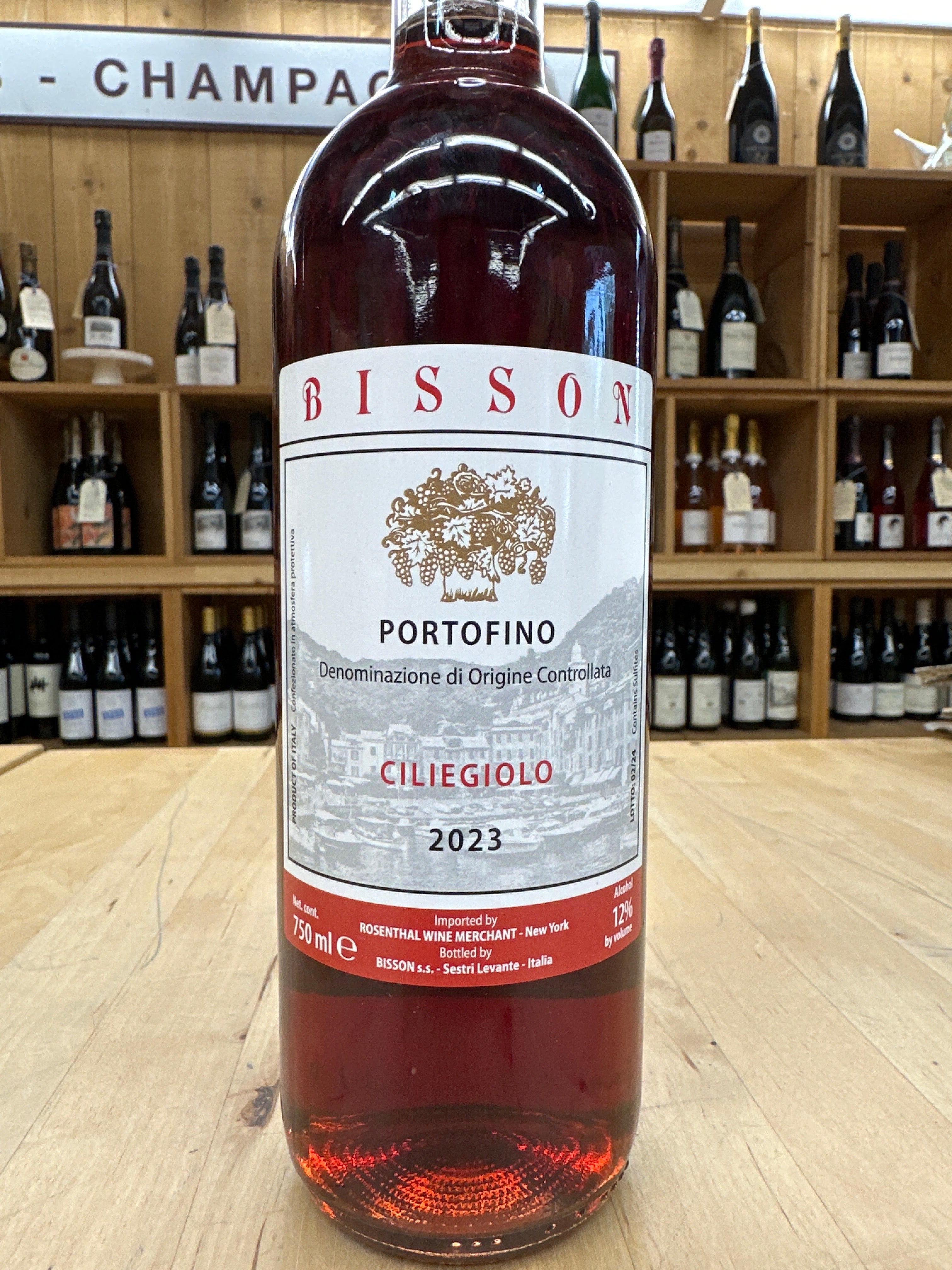 Bisson, Liguria, Ciliegiolo Rosato 2023
